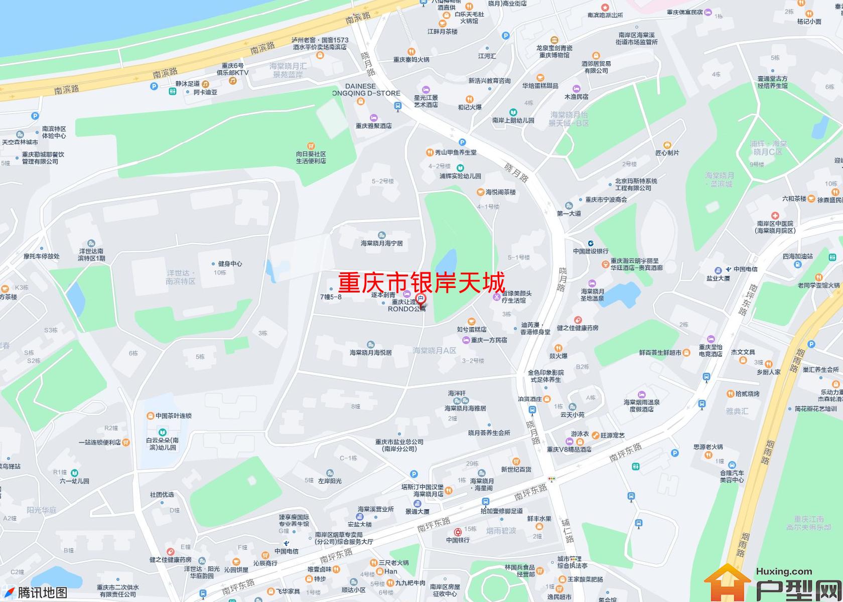 银岸天城小区 - 户型网