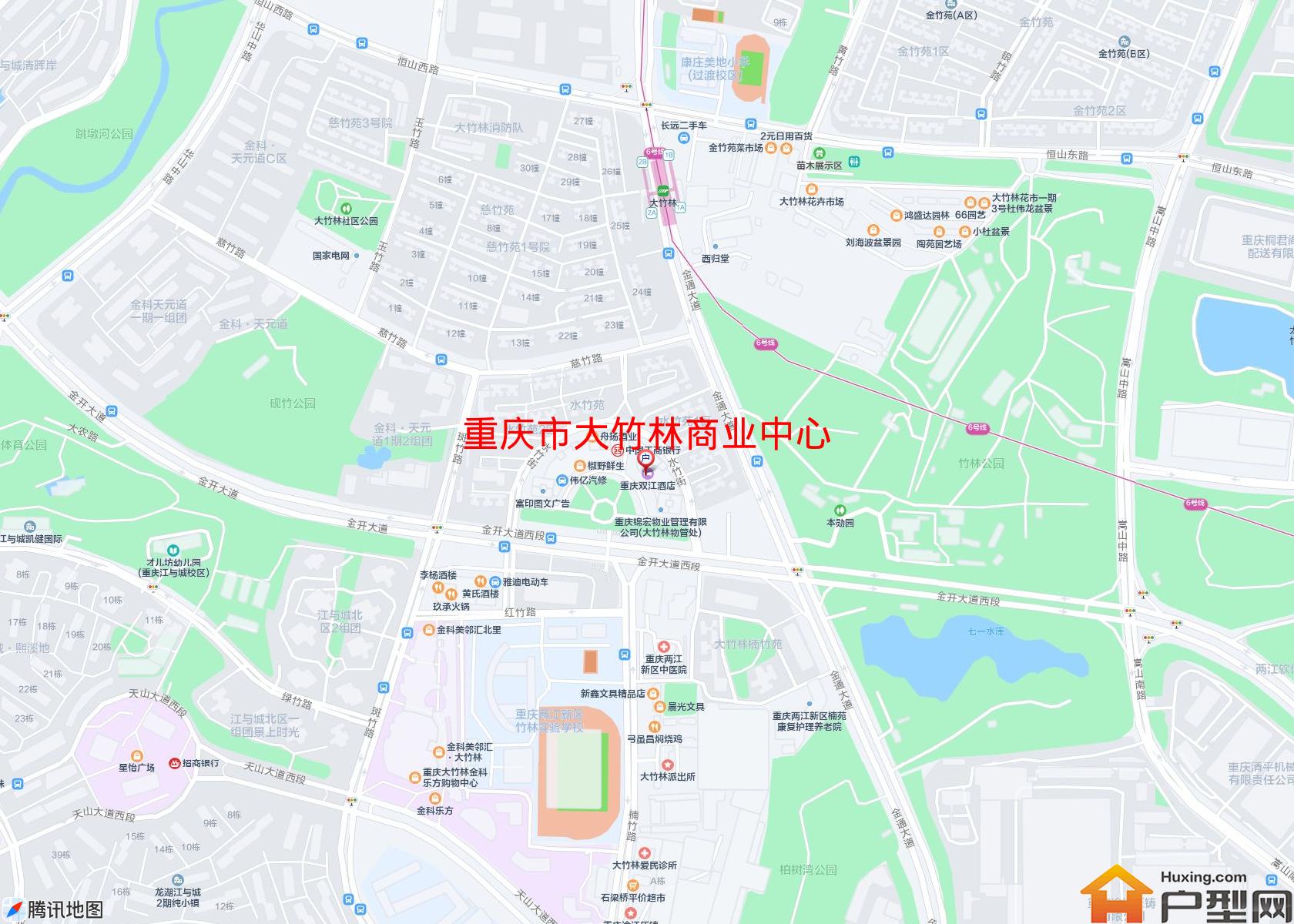 大竹林商业中心小区 - 户型网