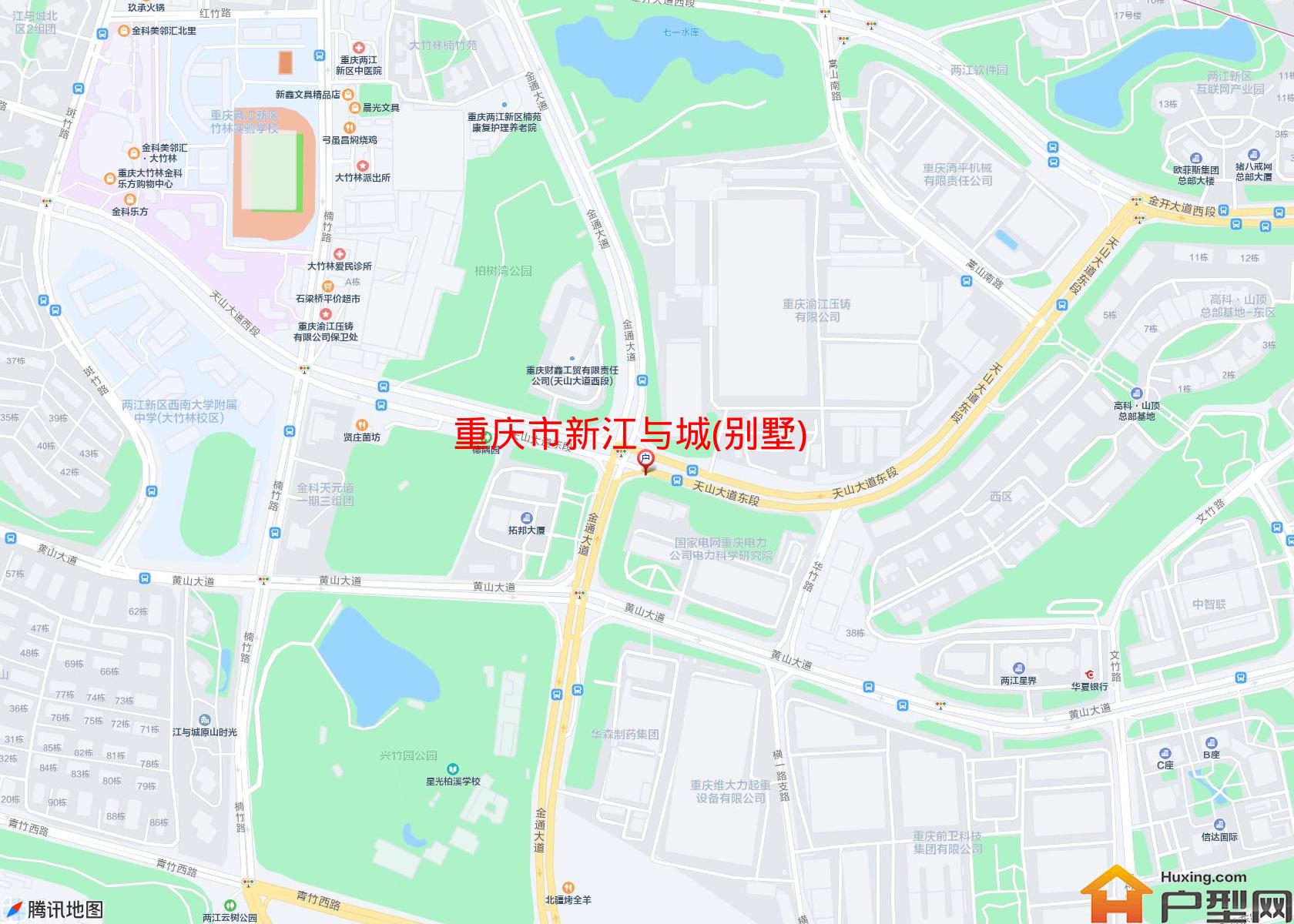 新江与城(别墅)小区 - 户型网