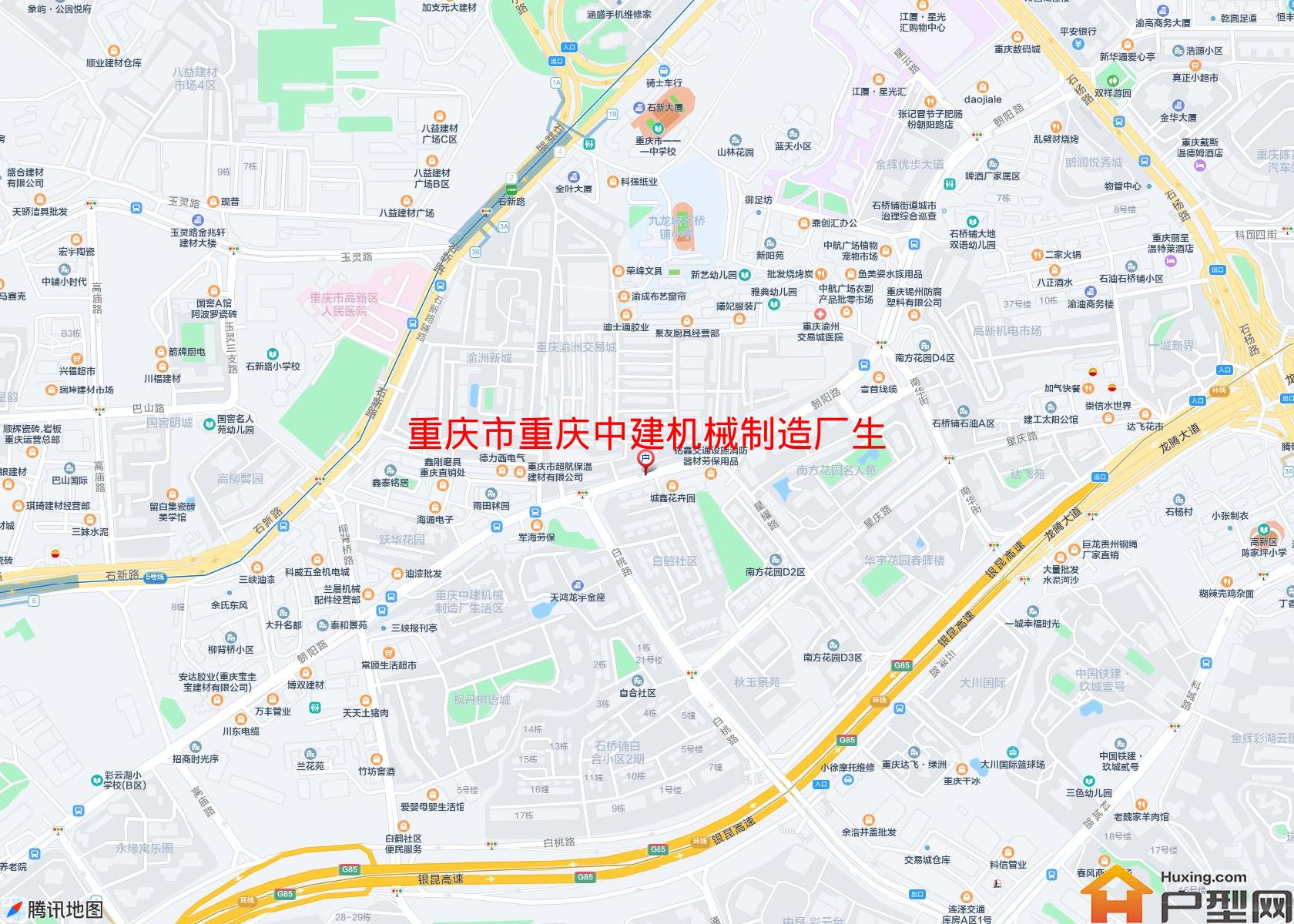 重庆中建机械制造厂生活区小区 - 户型网