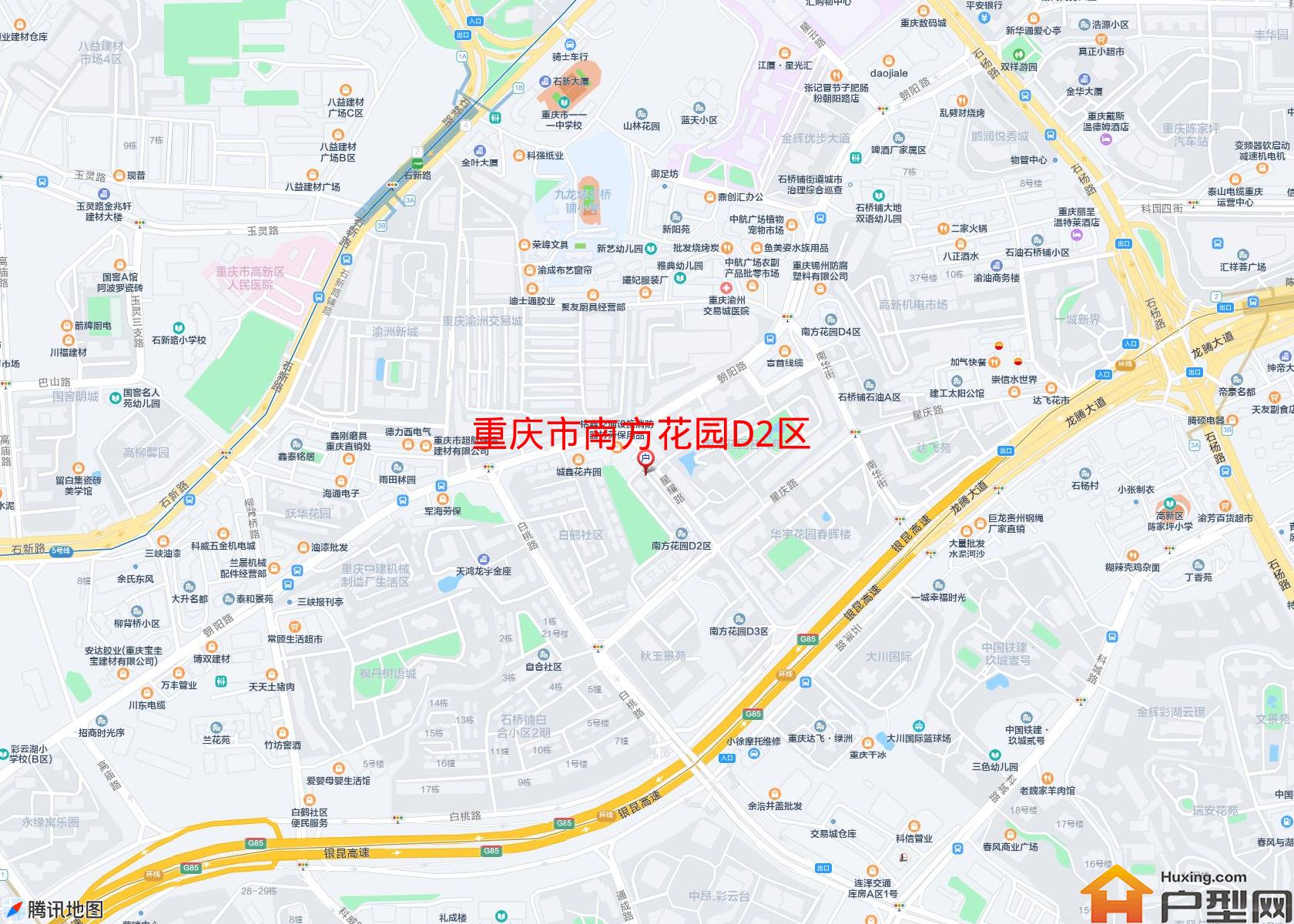 南方花园D2区小区 - 户型网