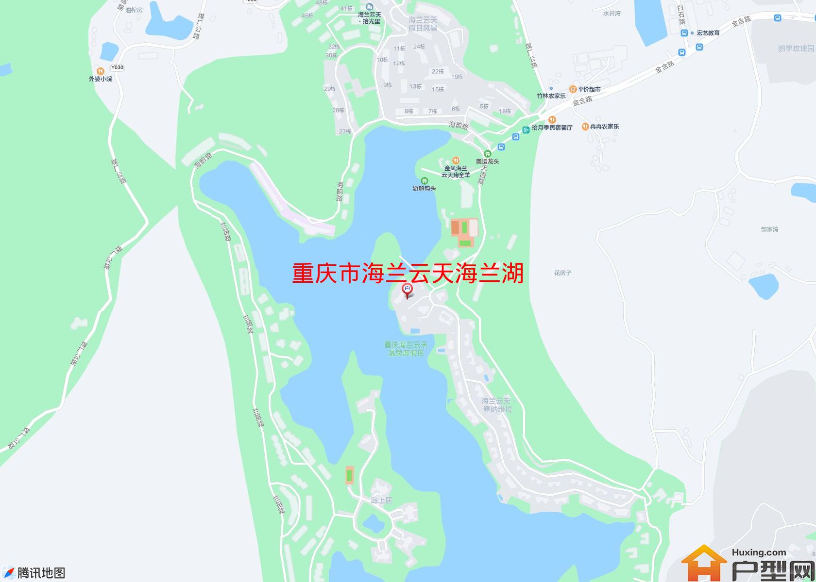 海兰云天海兰湖小区 - 户型网