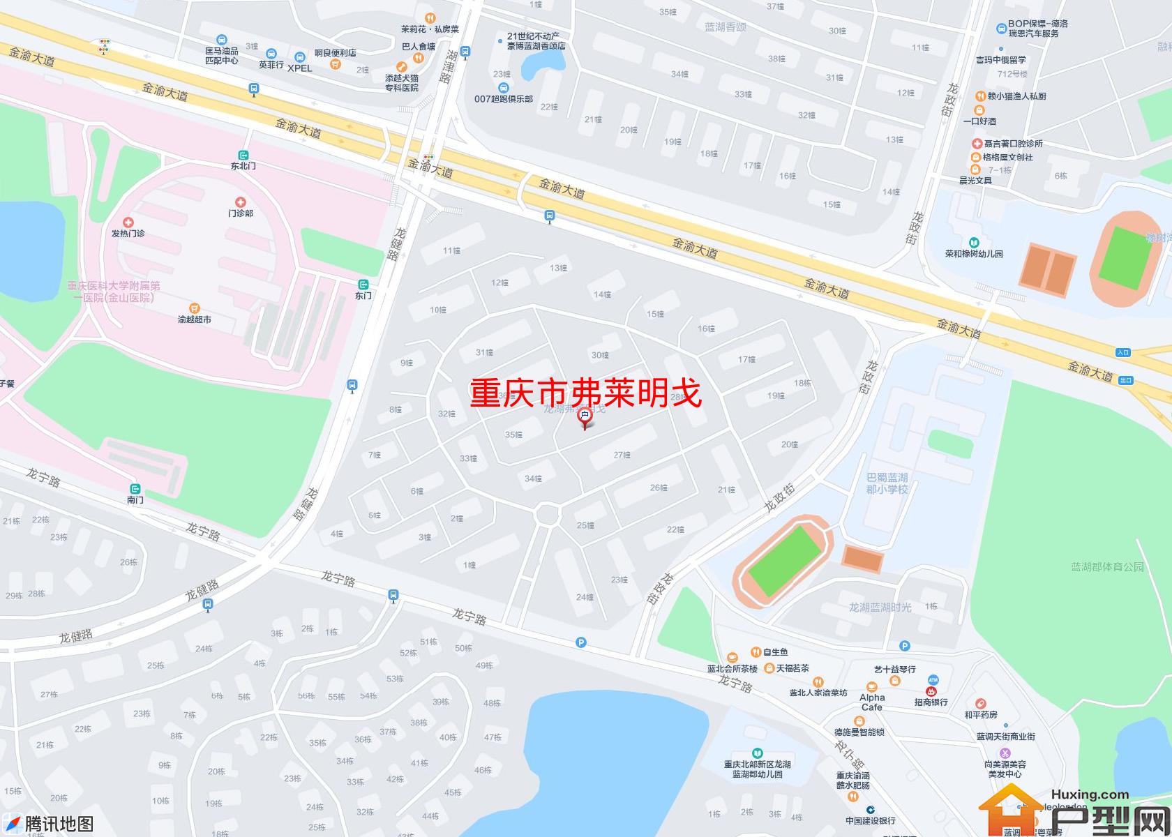 弗莱明戈小区 - 户型网