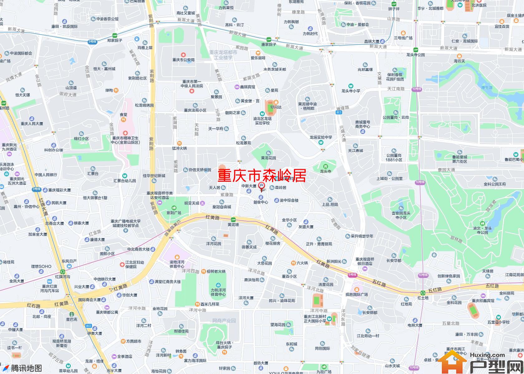 森岭居小区 - 户型网