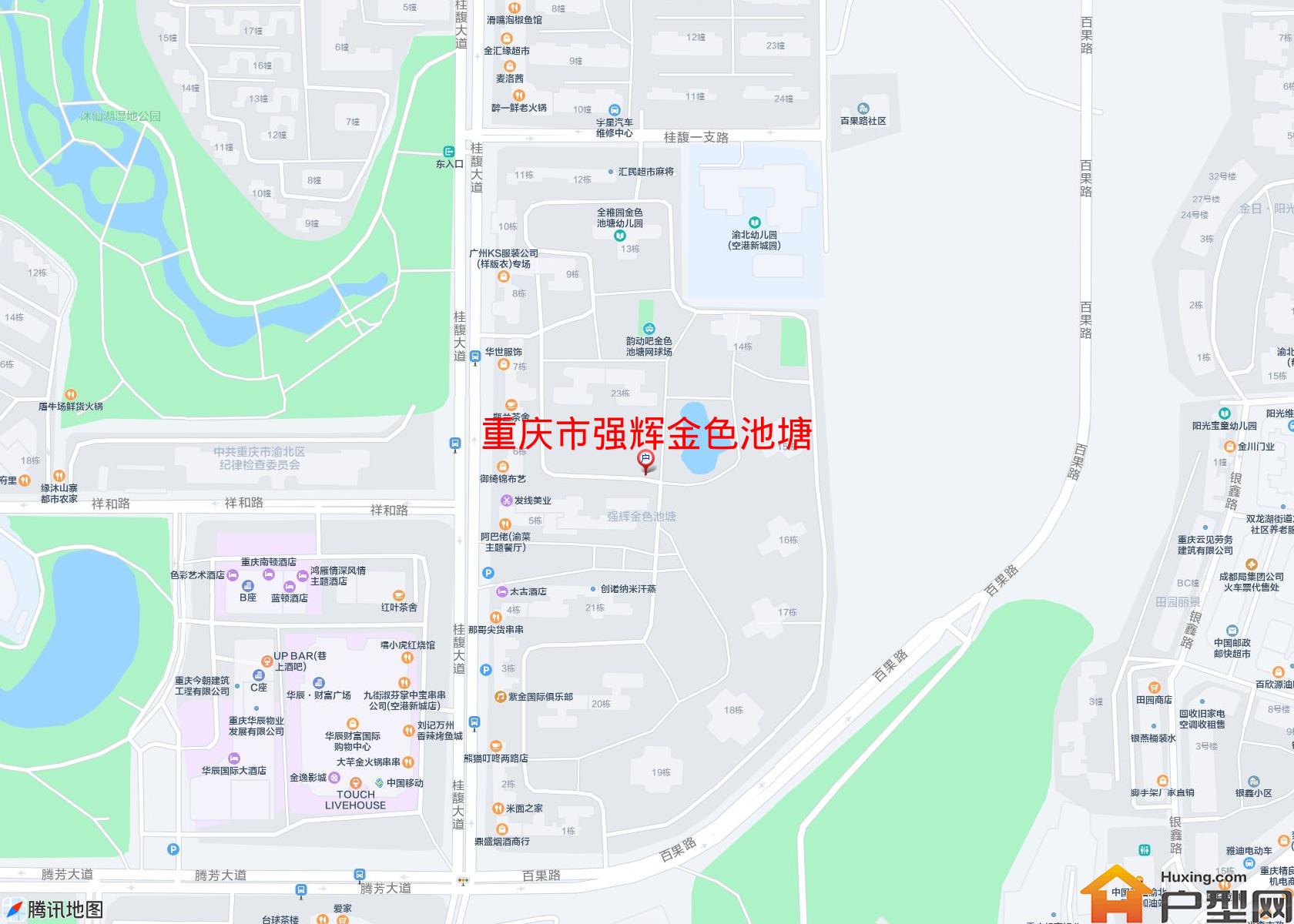 强辉金色池塘小区 - 户型网