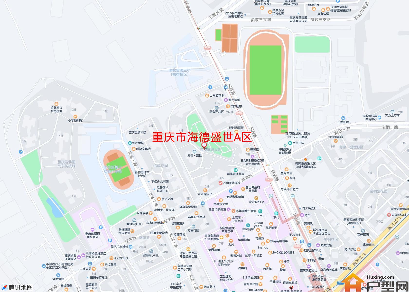 海德盛世A区小区 - 户型网