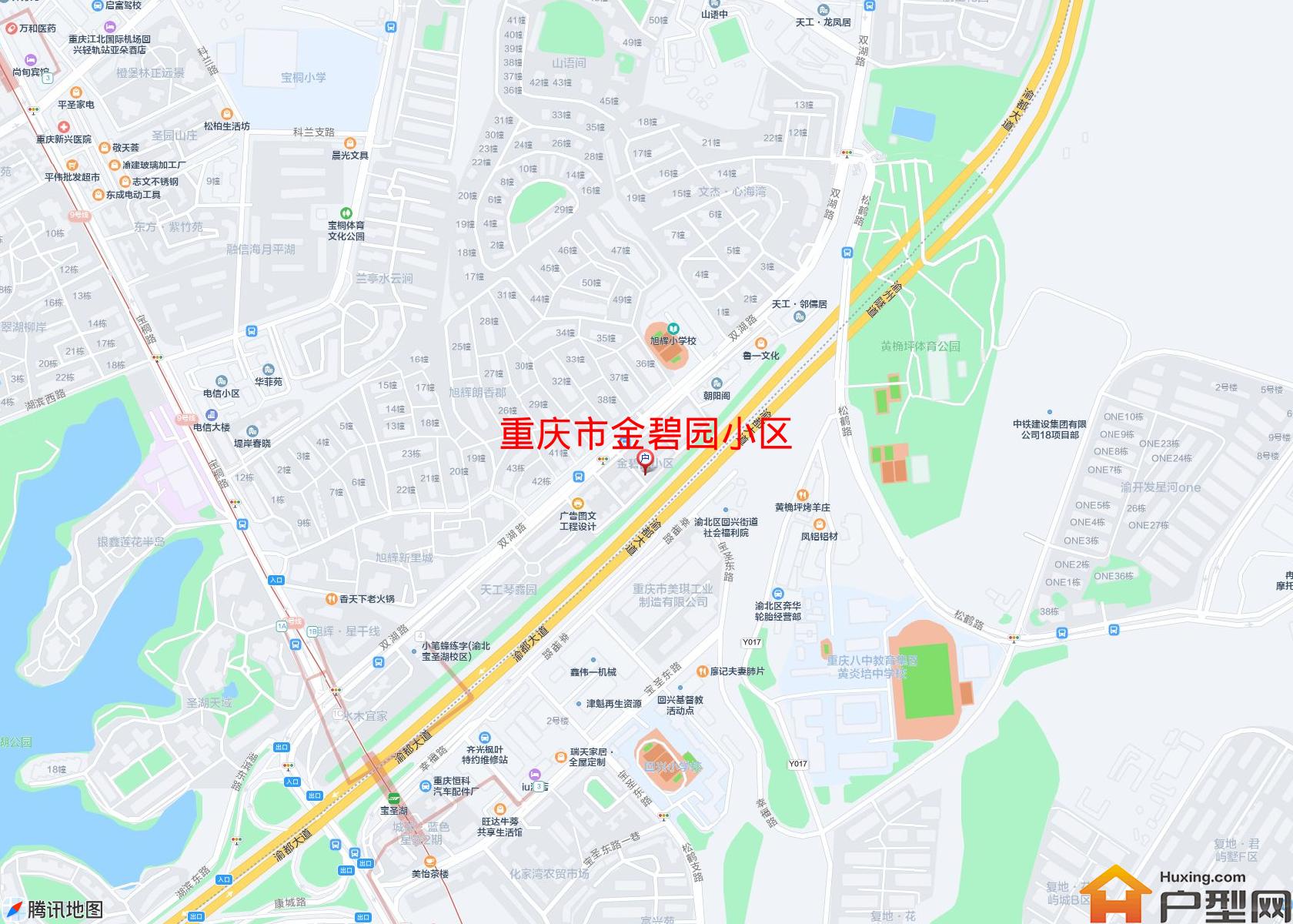 金碧园小区小区 - 户型网