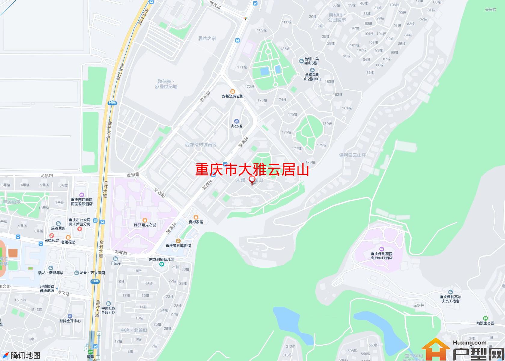 大雅云居山小区 - 户型网