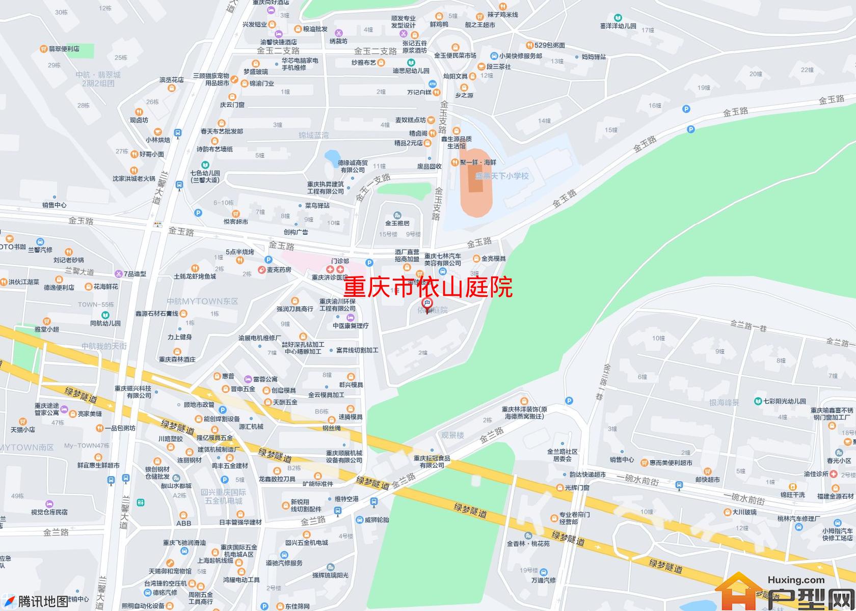 依山庭院小区 - 户型网