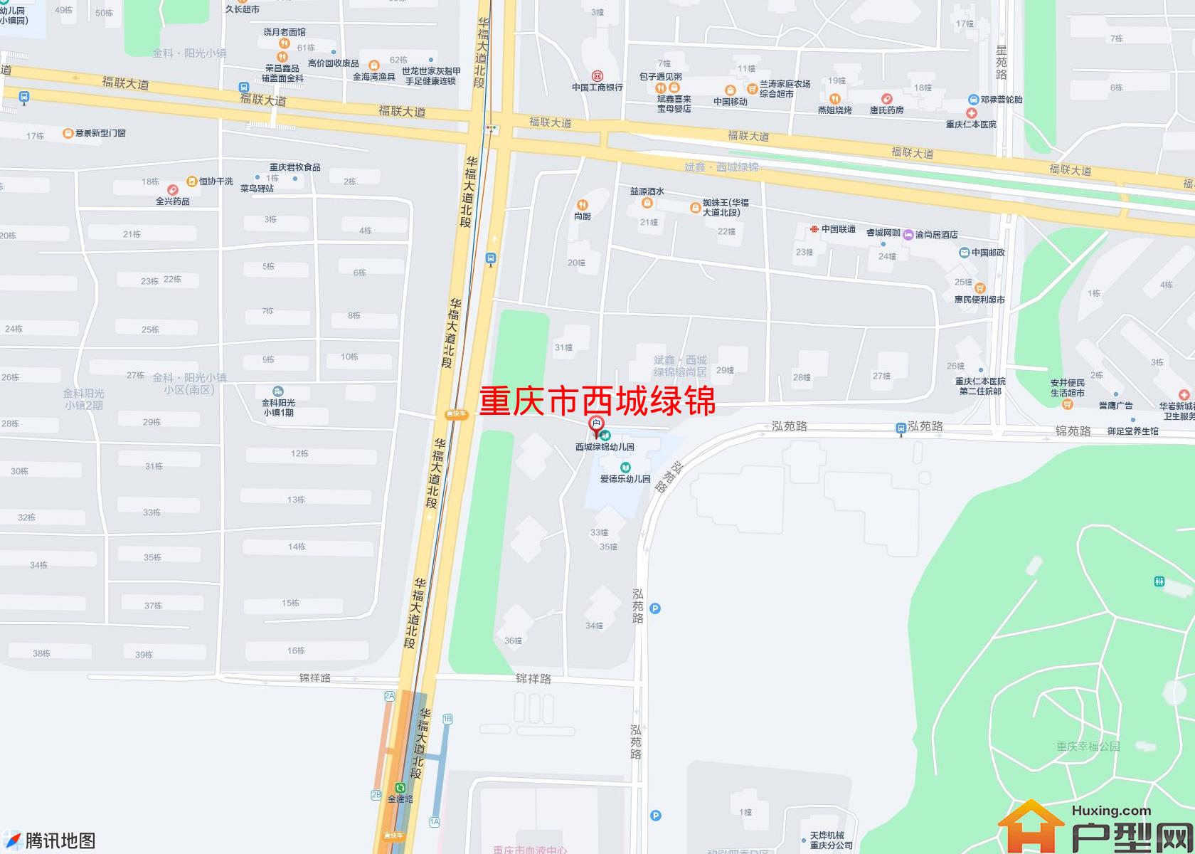 西城绿锦小区 - 户型网 西城绿锦小区 - 户型网