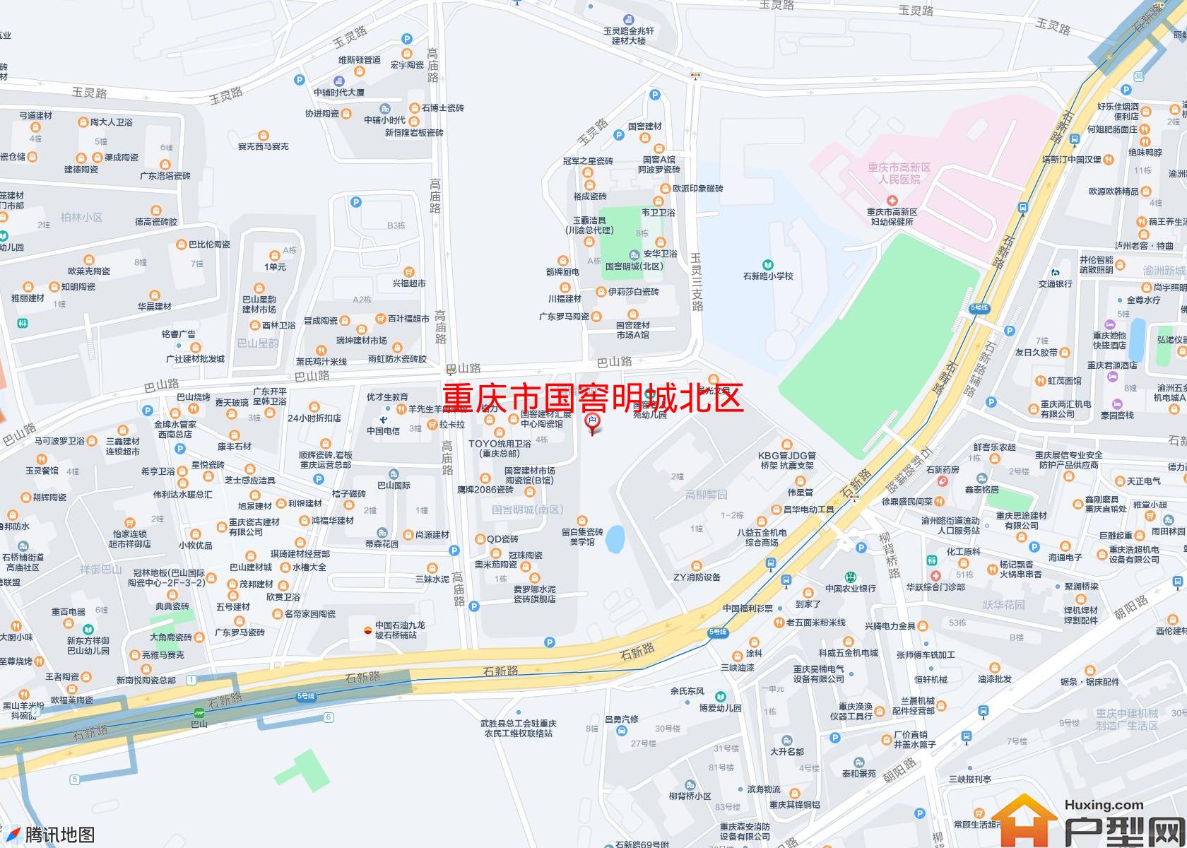 国窖明城北区小区 - 户型网