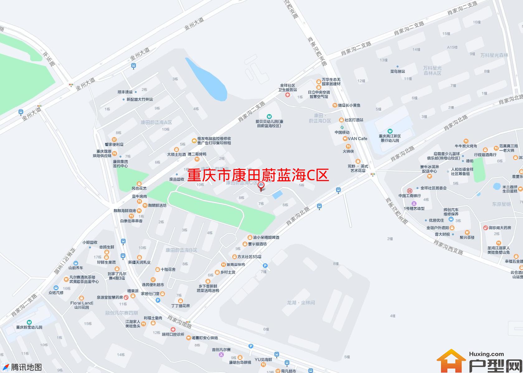 康田蔚蓝海C区小区 - 户型网