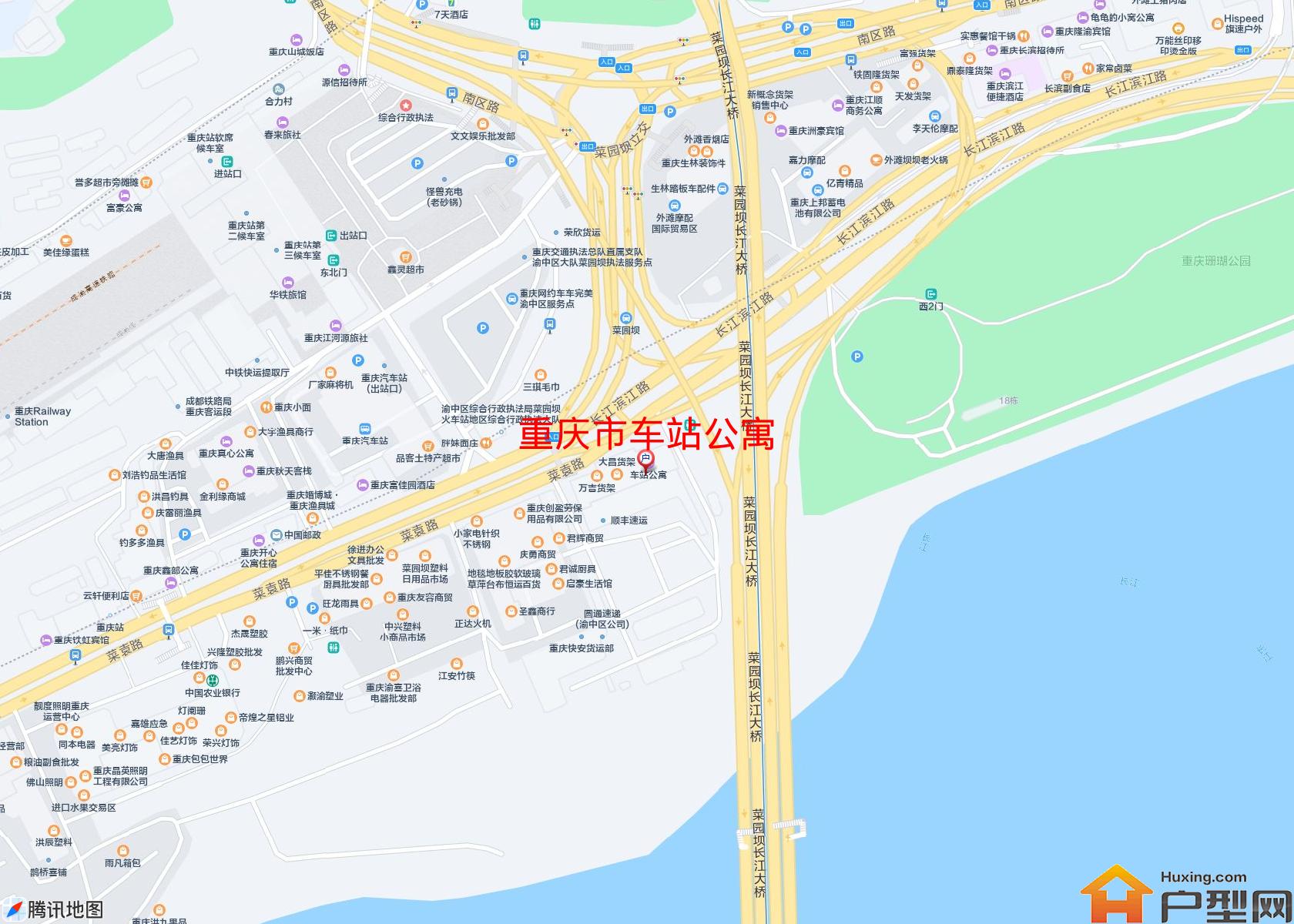 车站公寓小区 - 户型网
