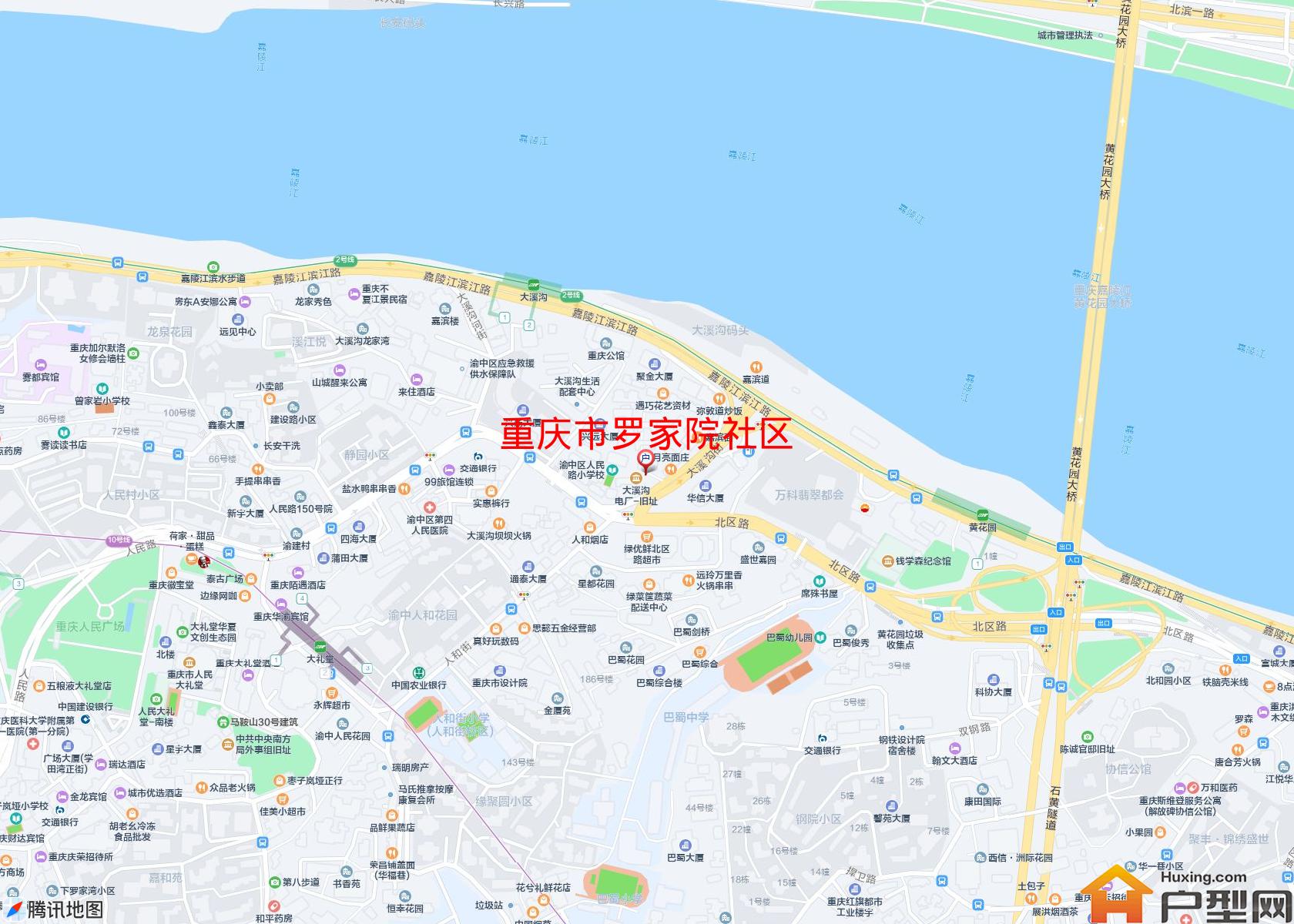 罗家院社区小区 - 户型网