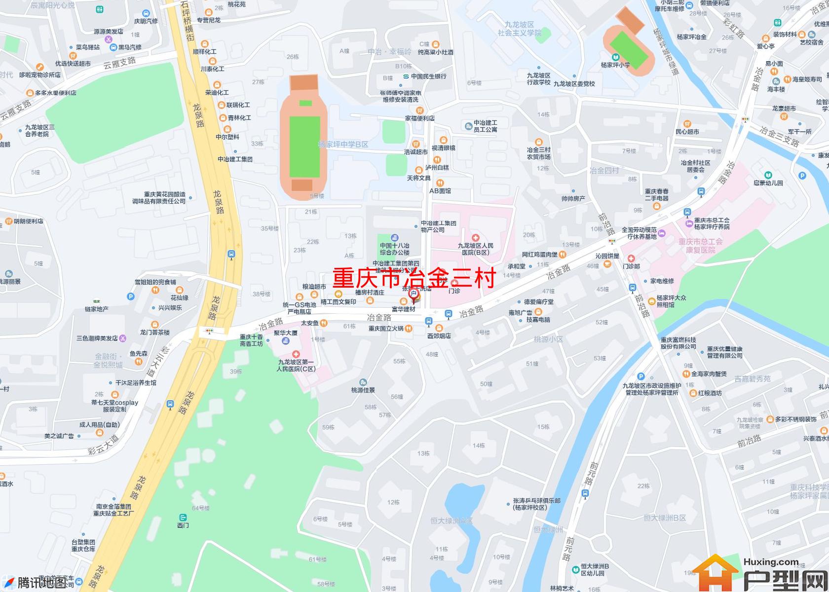 冶金三村小区 - 户型网