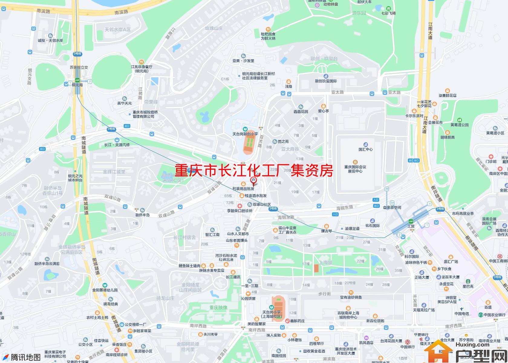 长江化工厂集资房小区 - 户型网