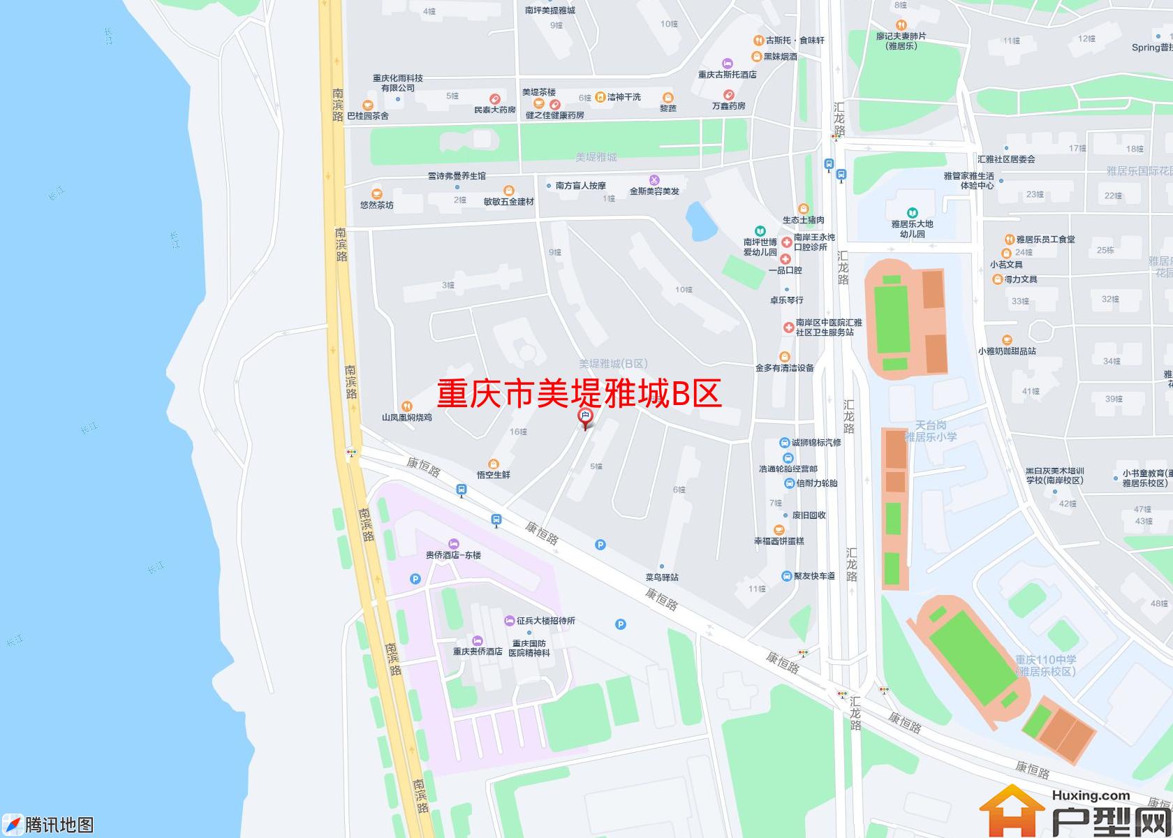 美堤雅城B区小区 - 户型网