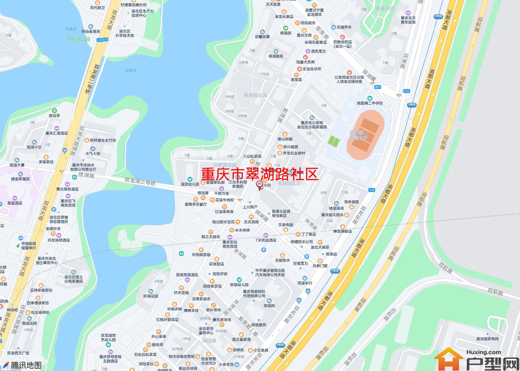 翠湖路社区小区 - 户型网