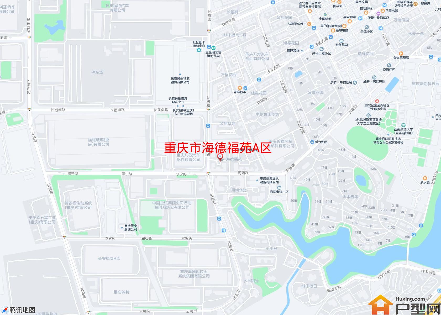 海德福苑A区小区 - 户型网