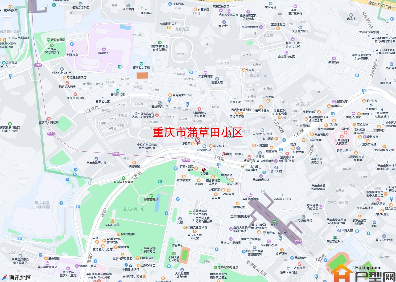蒲草田小区小区 - 户型网