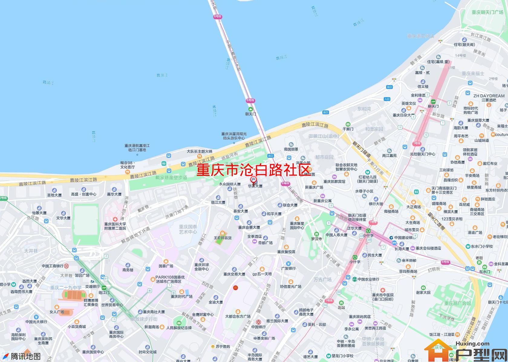 沧白路社区小区 - 户型网