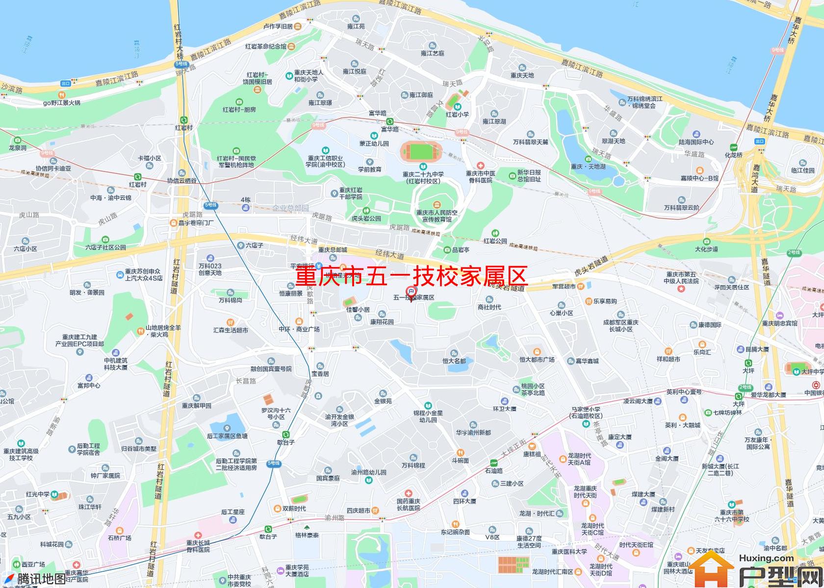 五一技校家属区小区 - 户型网