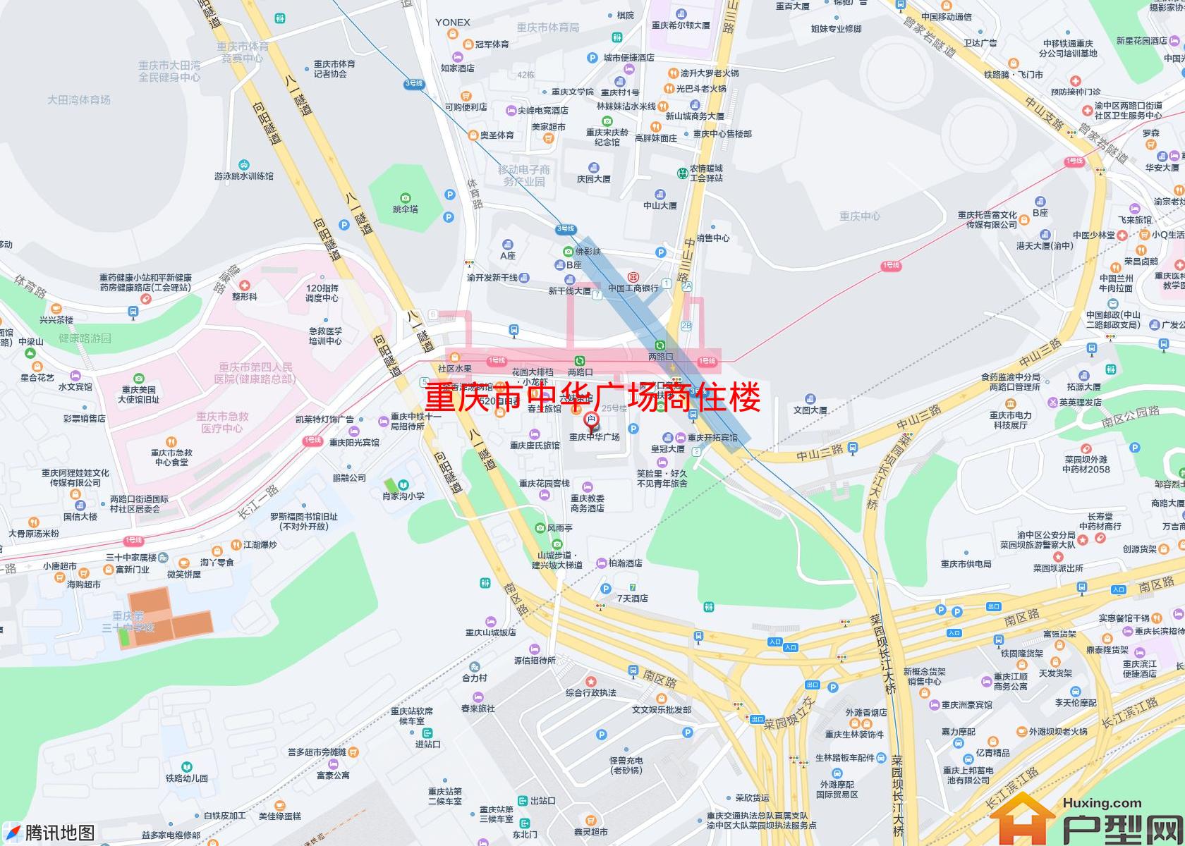 中华广场商住楼小区 - 户型网