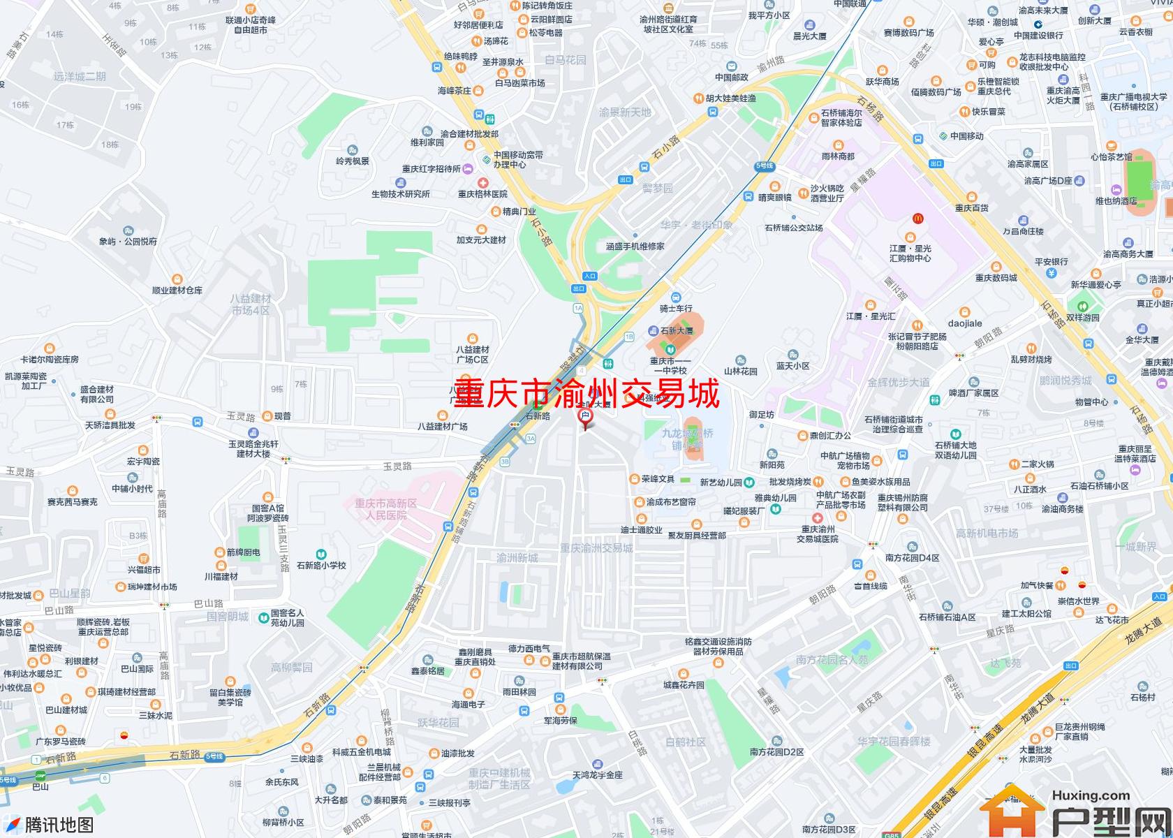 渝州交易城小区 - 户型网 渝州交易城小区 - 户型网