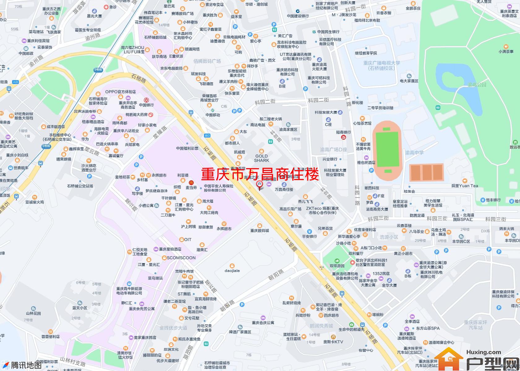 万昌商住楼小区 - 户型网