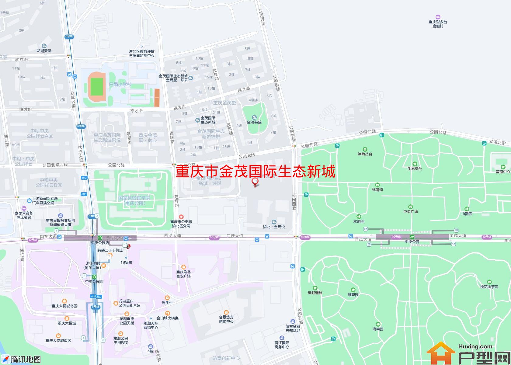 金茂国际生态新城小区 - 户型网