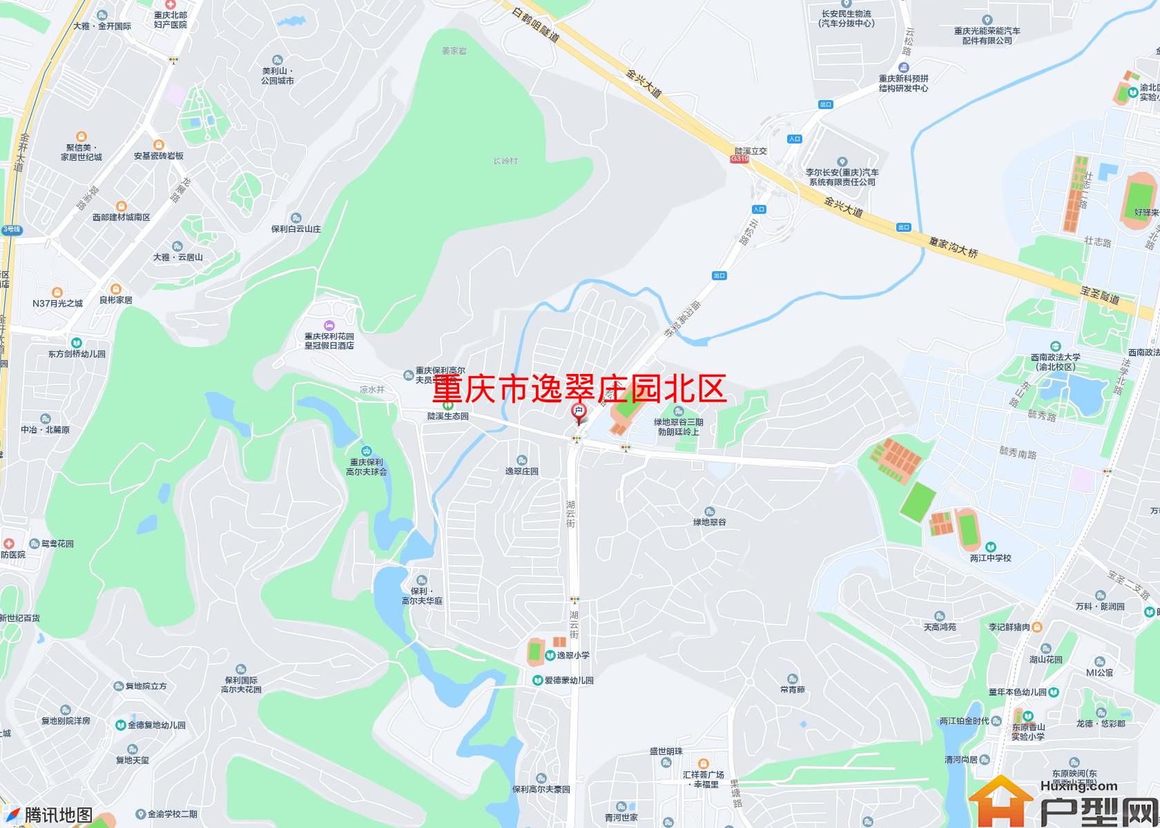 逸翠庄园北区小区 - 户型网