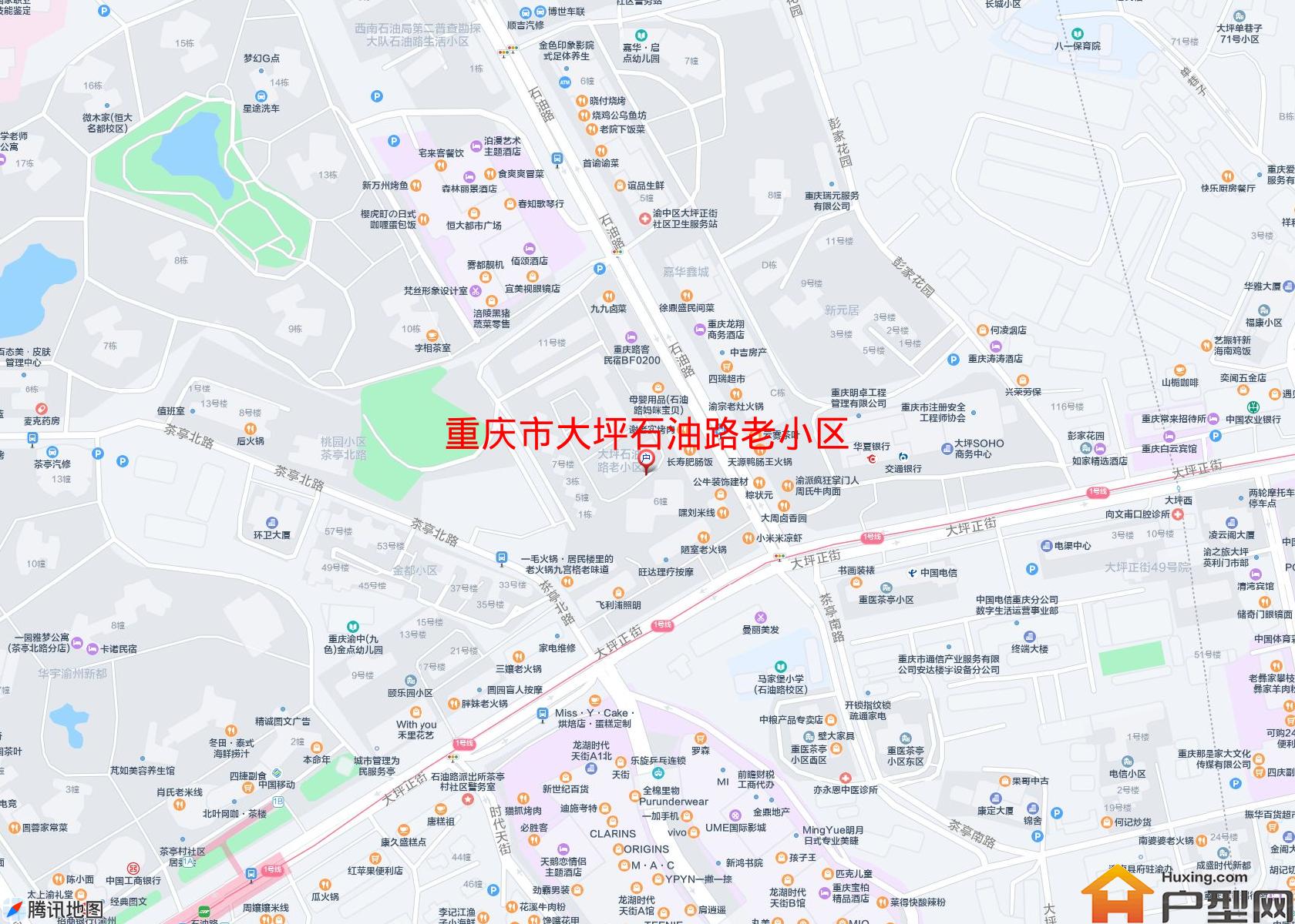 大坪石油路老小区小区 - 户型网