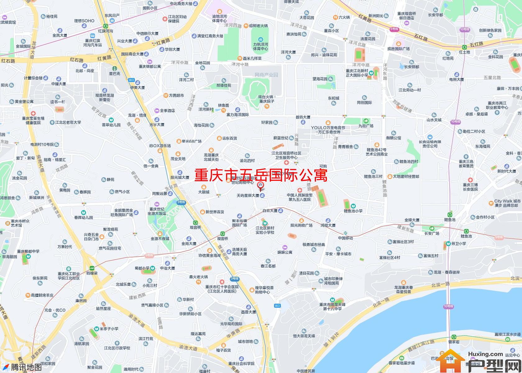 五岳国际公寓小区 - 户型网