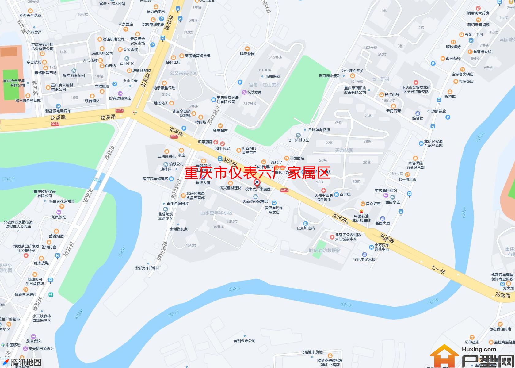 仪表六厂家属区小区 - 户型网