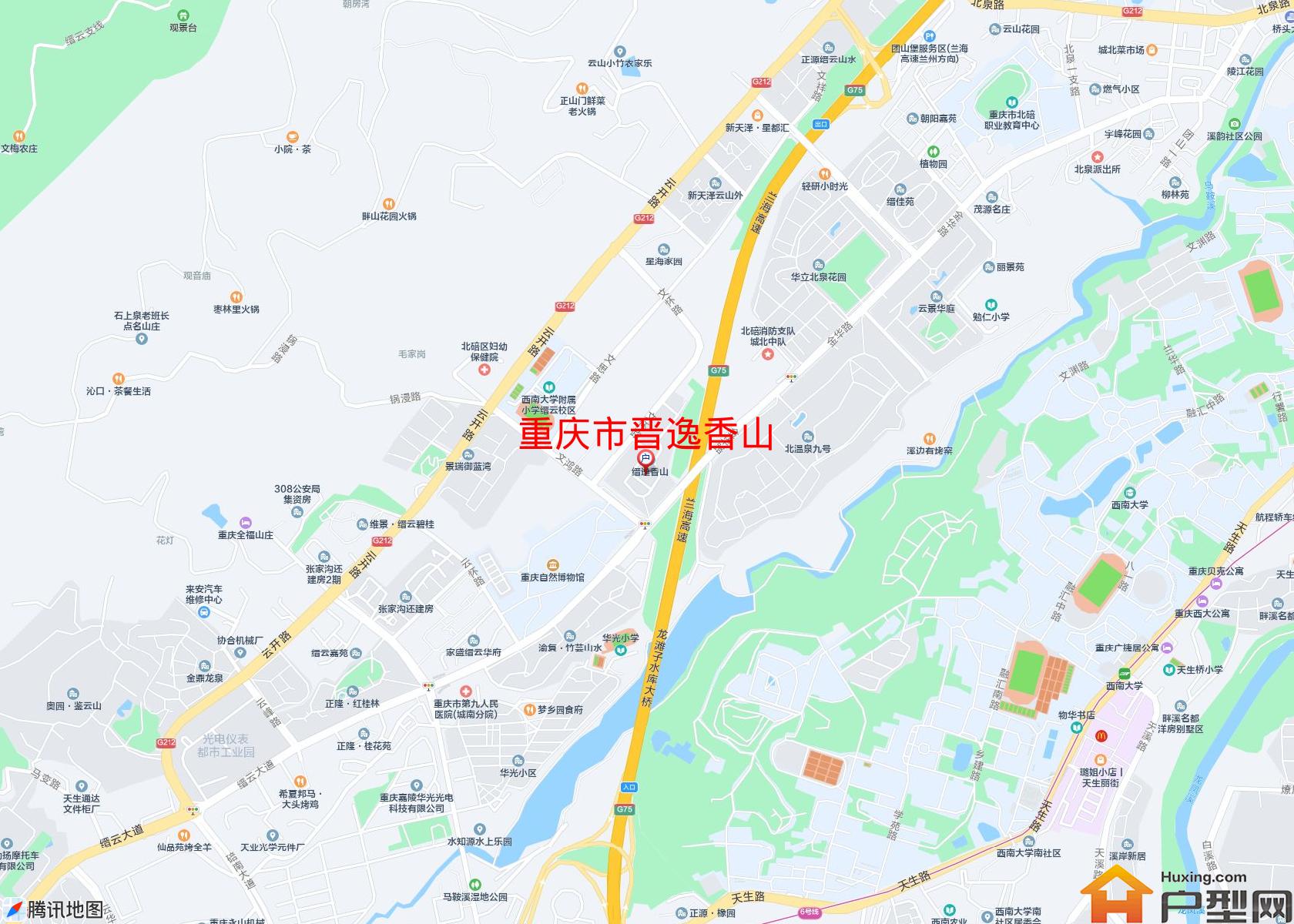 晋逸香山小区 - 户型网