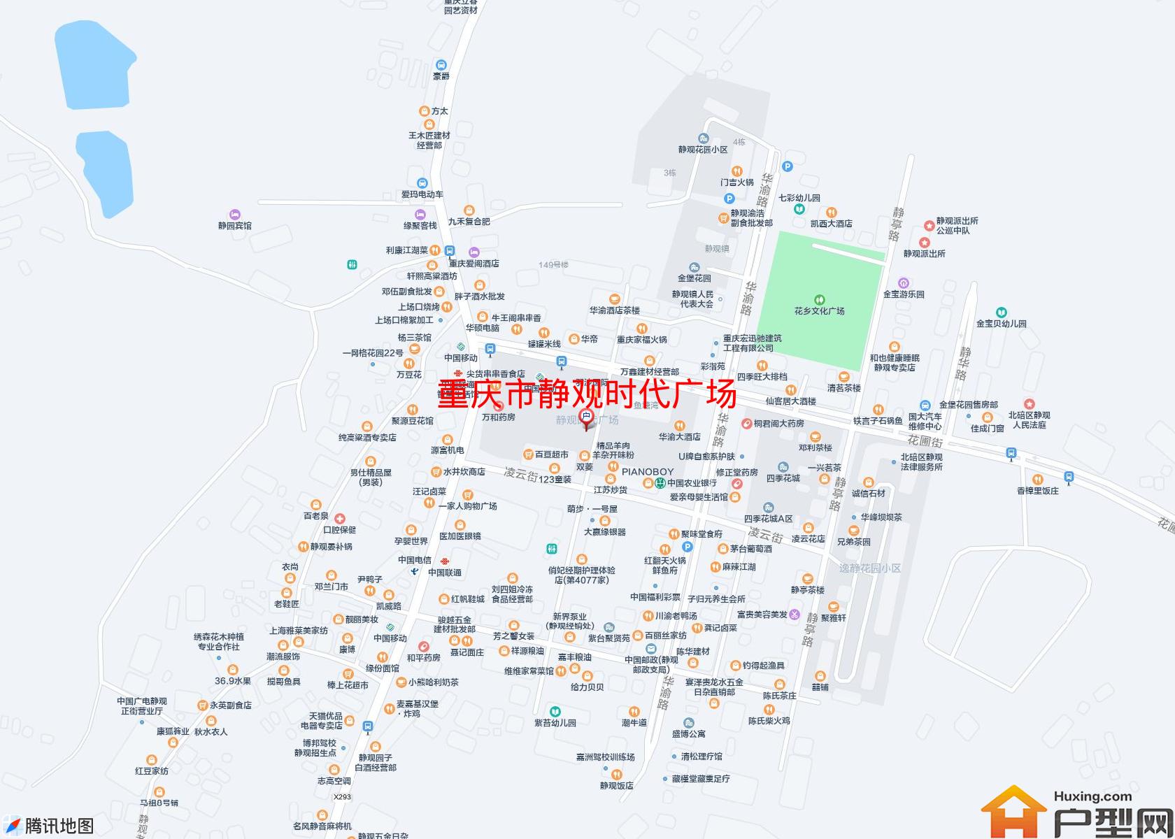 静观时代广场小区 - 户型网