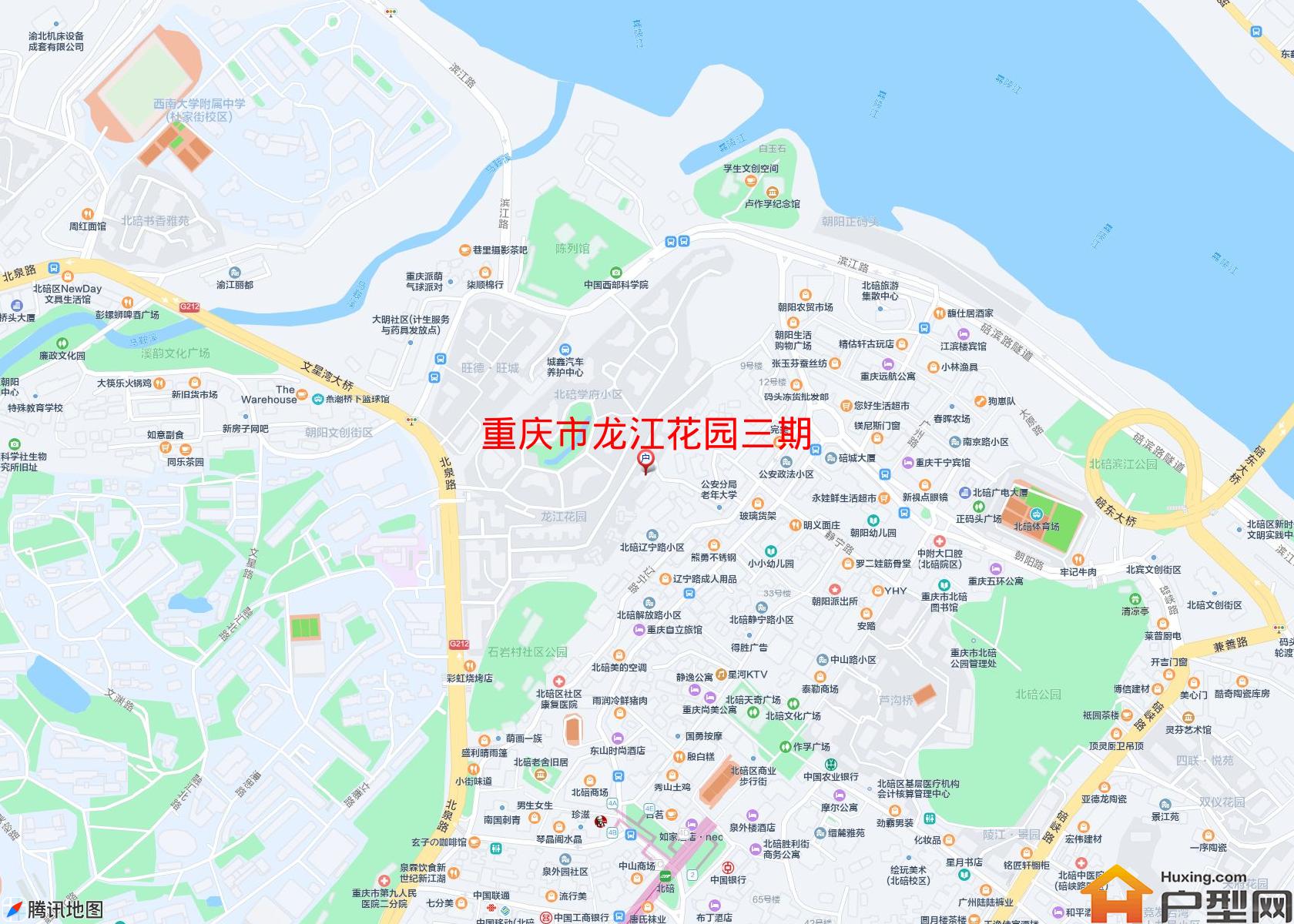 龙江花园三期小区 - 户型网