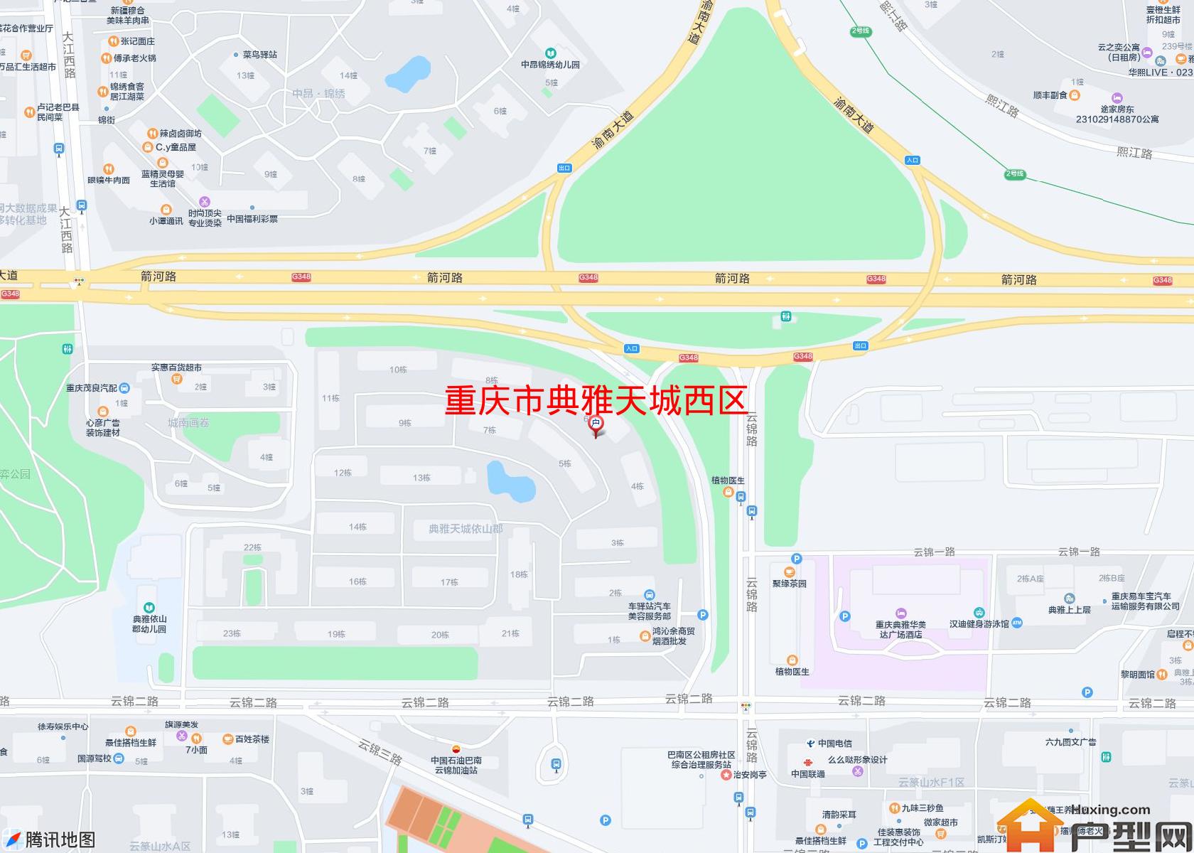 典雅天城西区小区 - 户型网