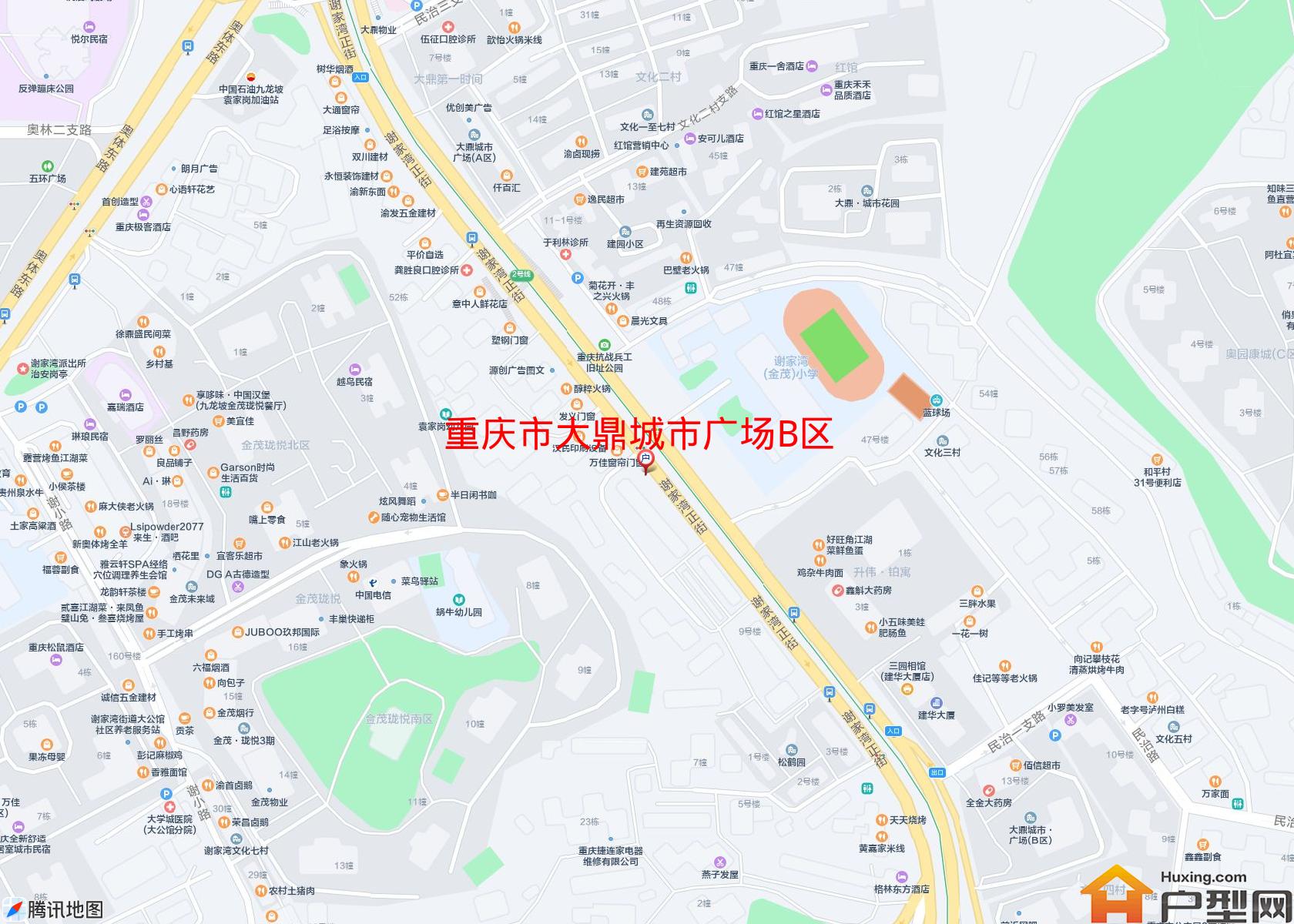 大鼎城市广场B区小区 - 户型网