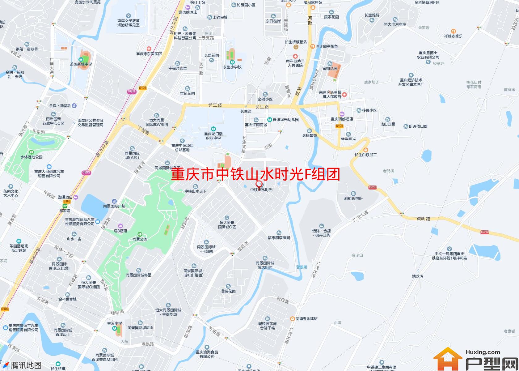 中铁山水时光F组团小区 - 户型网