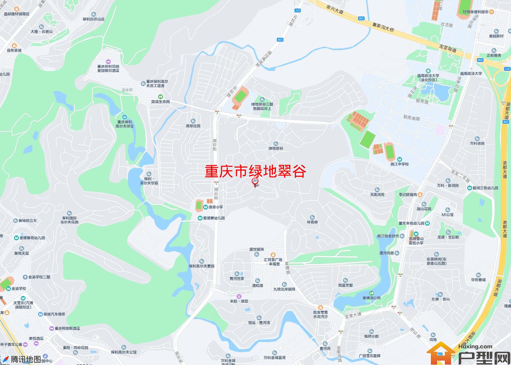 绿地翠谷小区 - 户型网