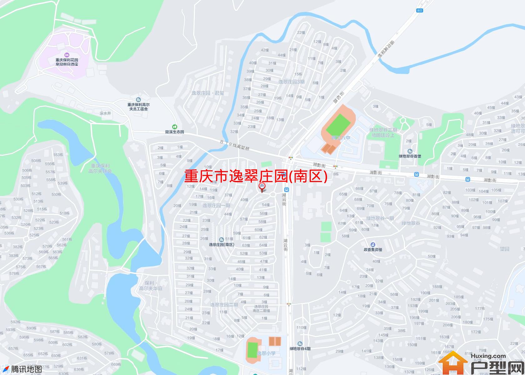 逸翠庄园(南区)小区 - 户型网