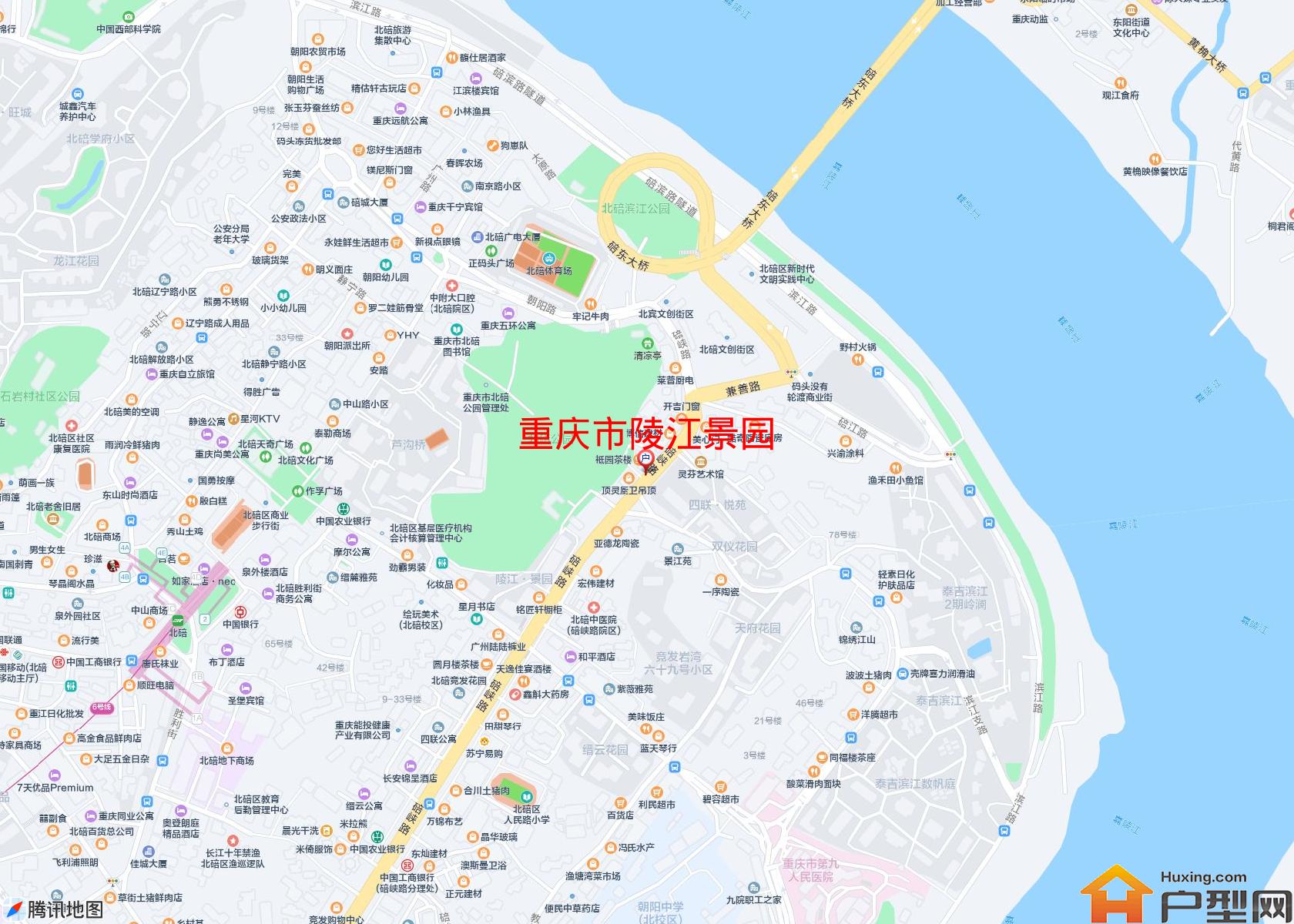 陵江景园小区 - 户型网