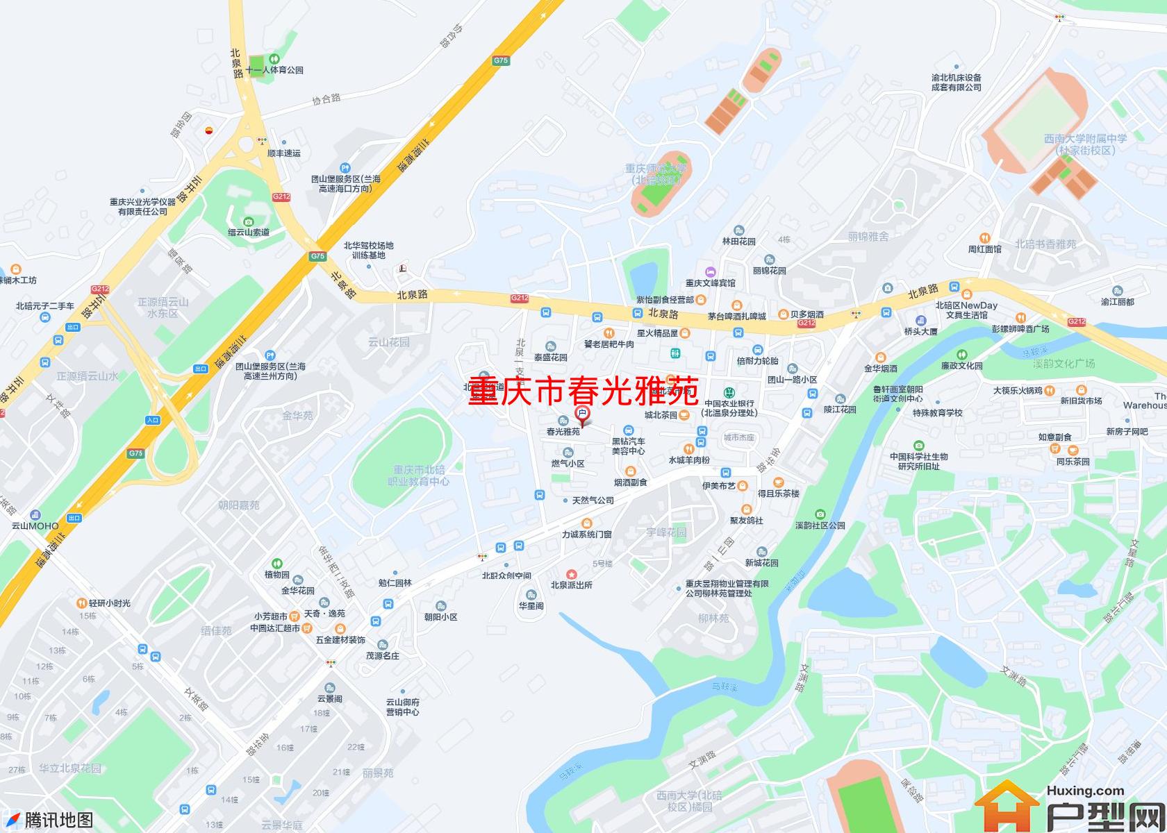 春光雅苑小区 - 户型网