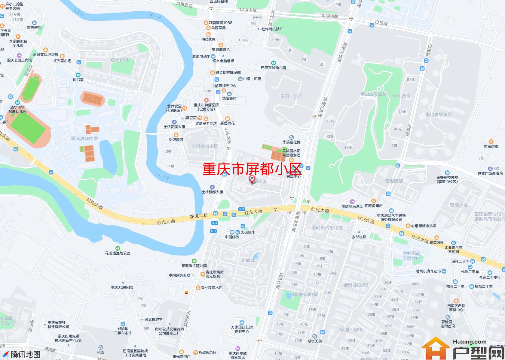 屏都小区小区 - 户型网