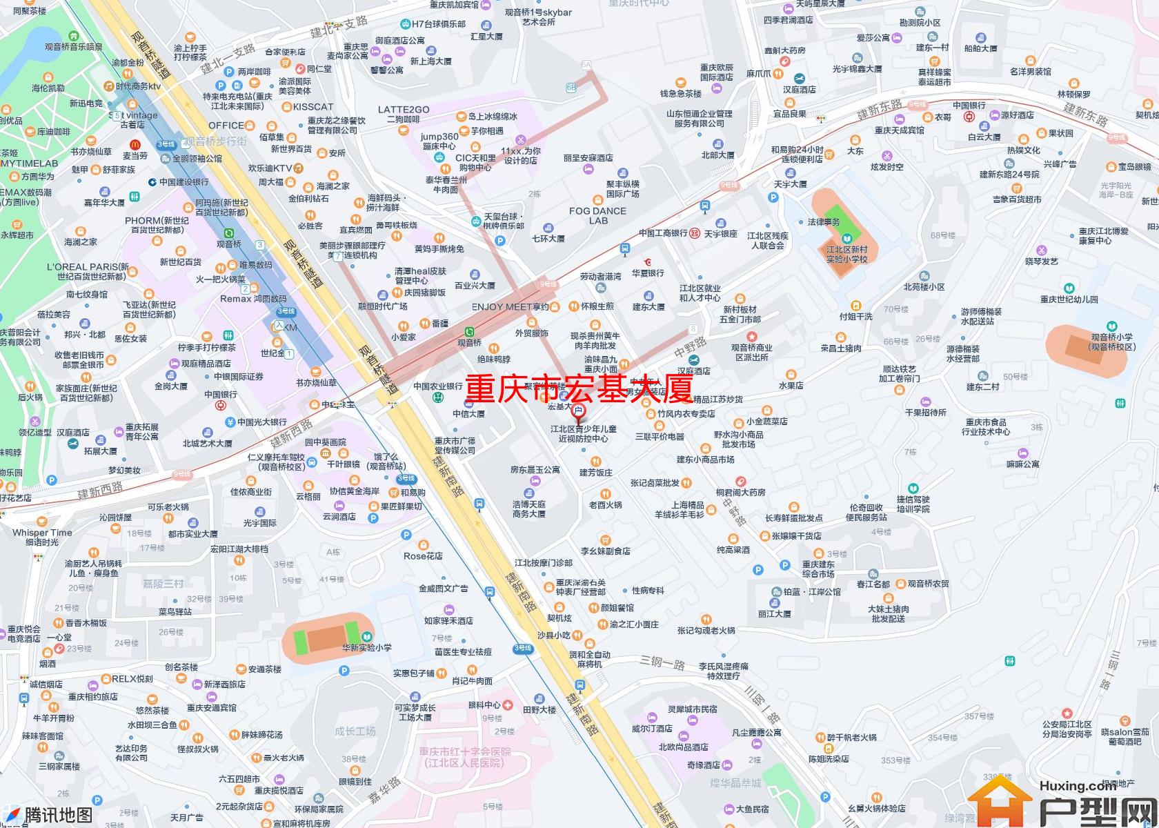 宏基大厦小区 - 户型网