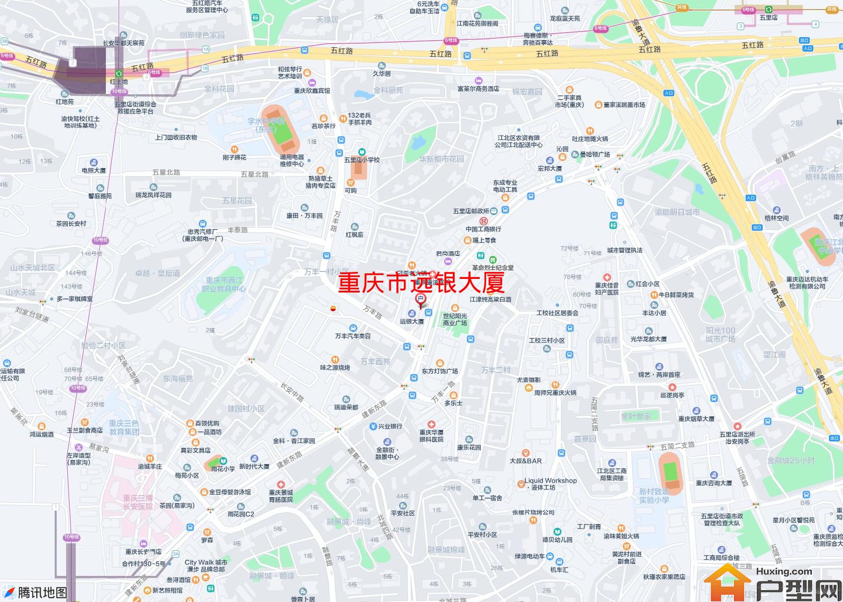 远银大厦小区 - 户型网