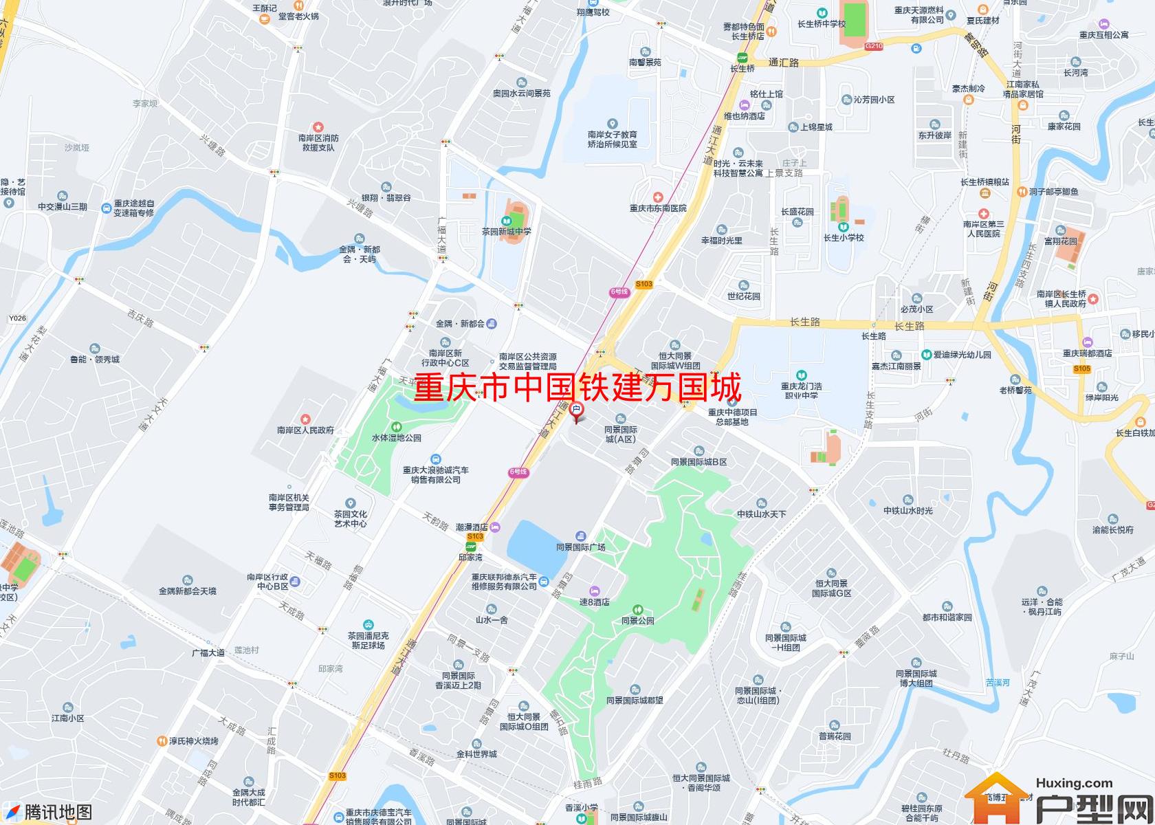 中国铁建万国城小区 - 户型网