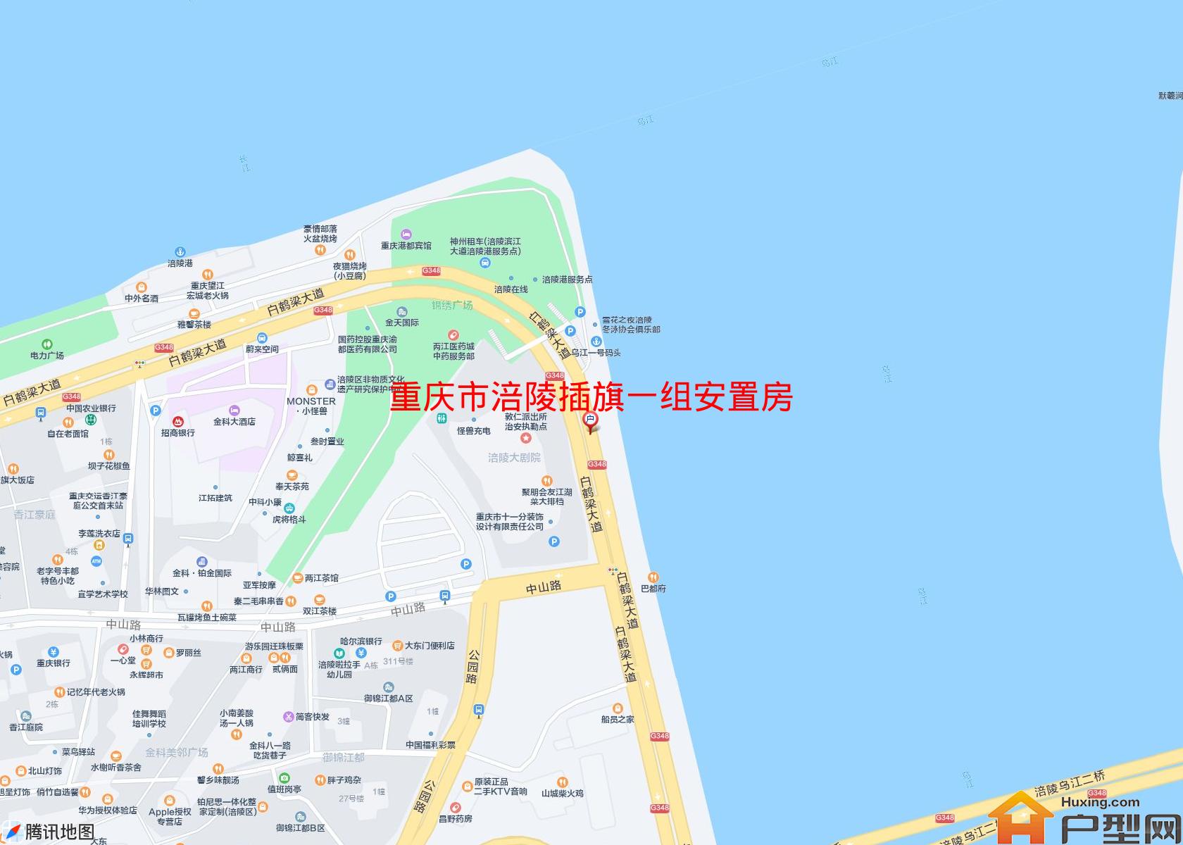 涪陵插旗一组安置房小区 - 户型网