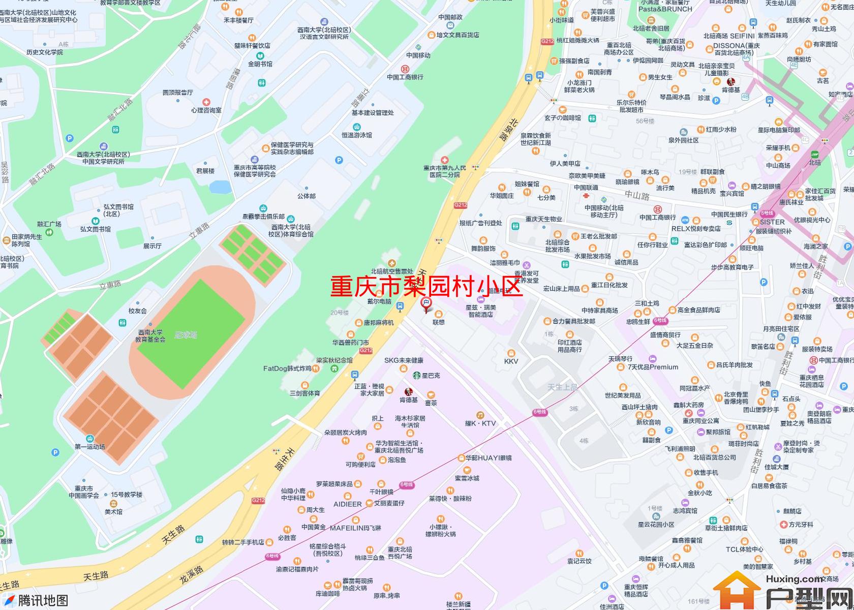 梨园村小区小区 - 户型网